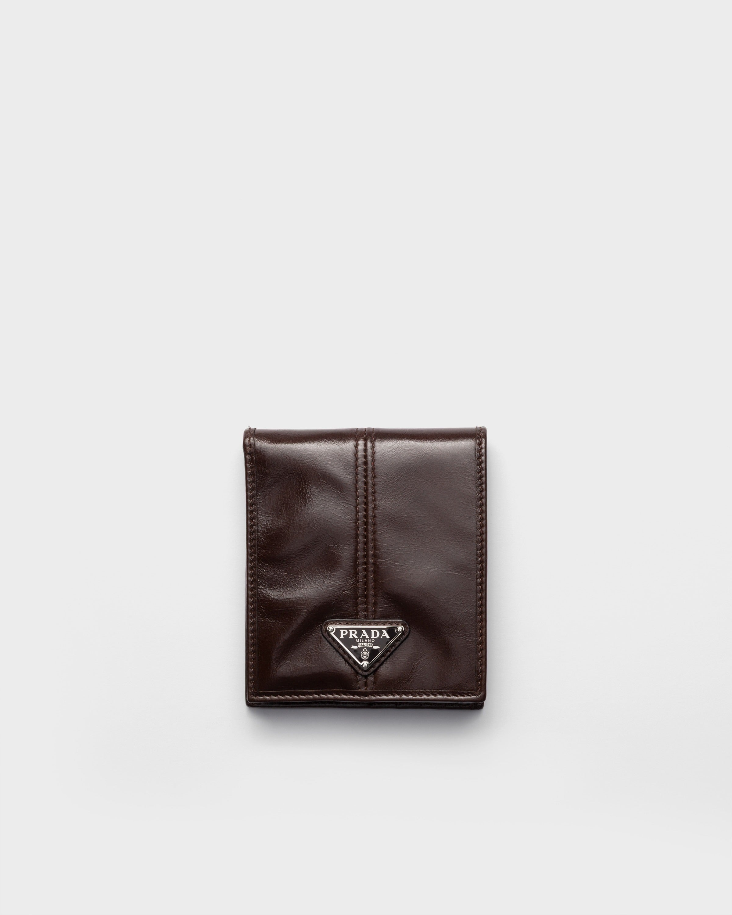 Leather wallet Dark Brown