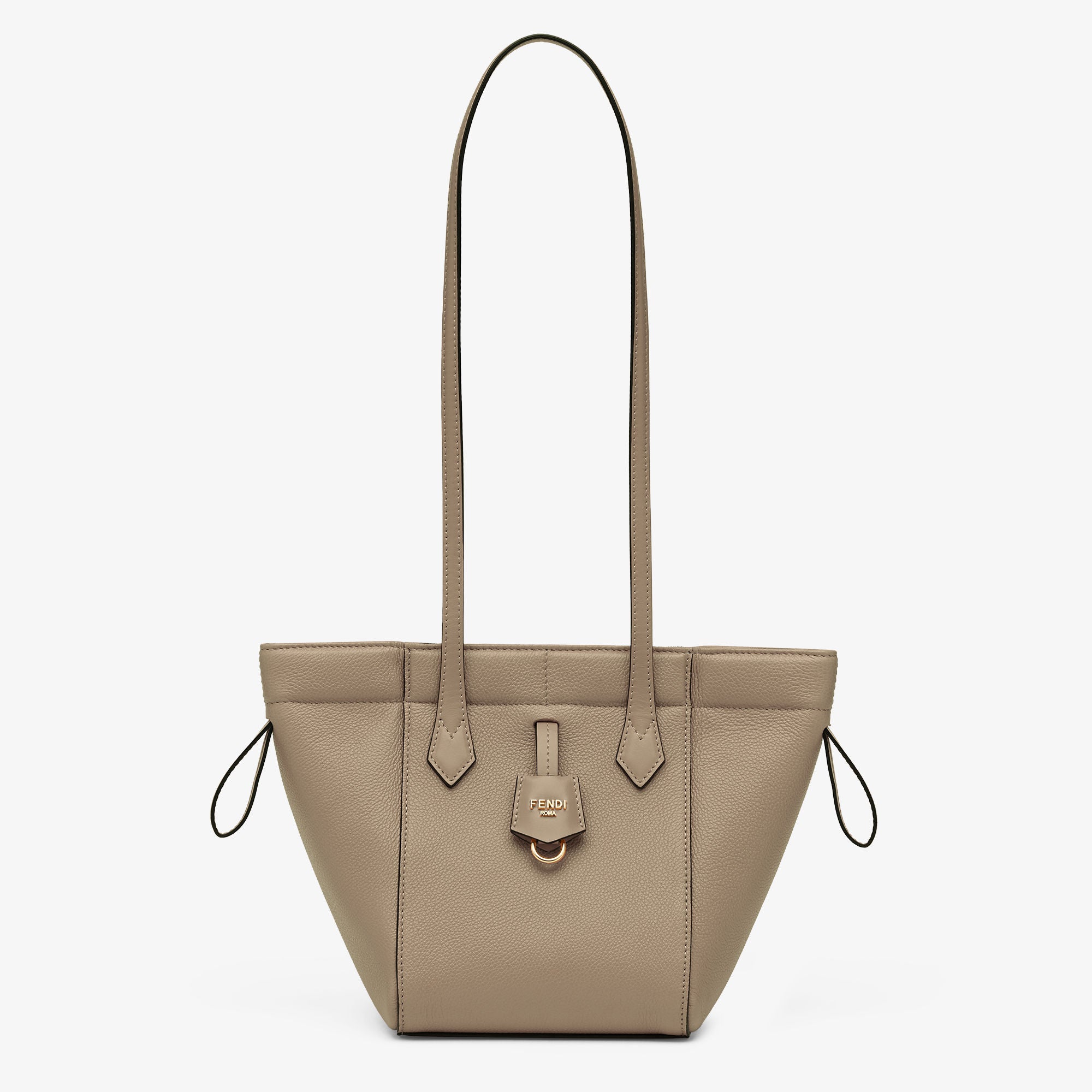 Fendi Origami Mini Dove gray leather mini bag that can be transformed