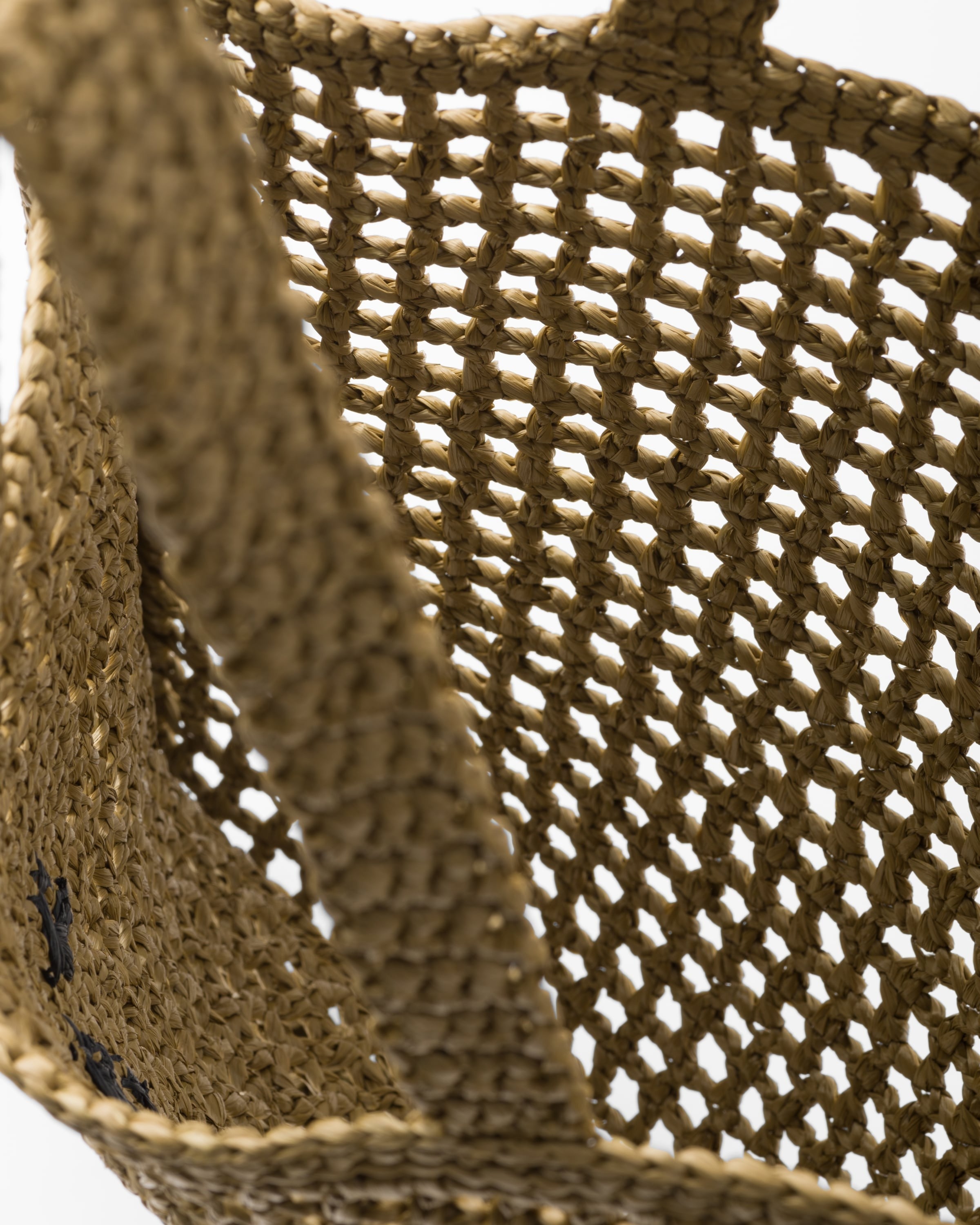 Crochet tote bag Olive Green