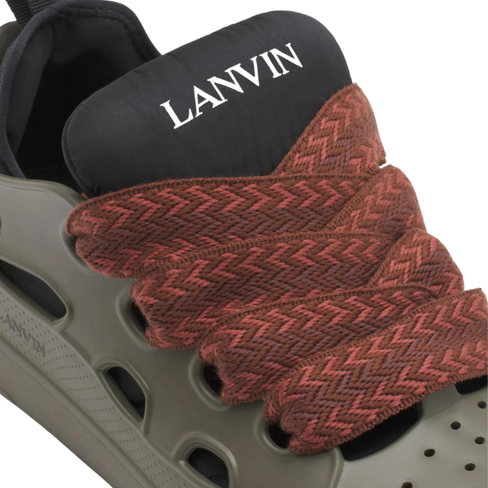 Lanvin Curb Block Rubber Taupe