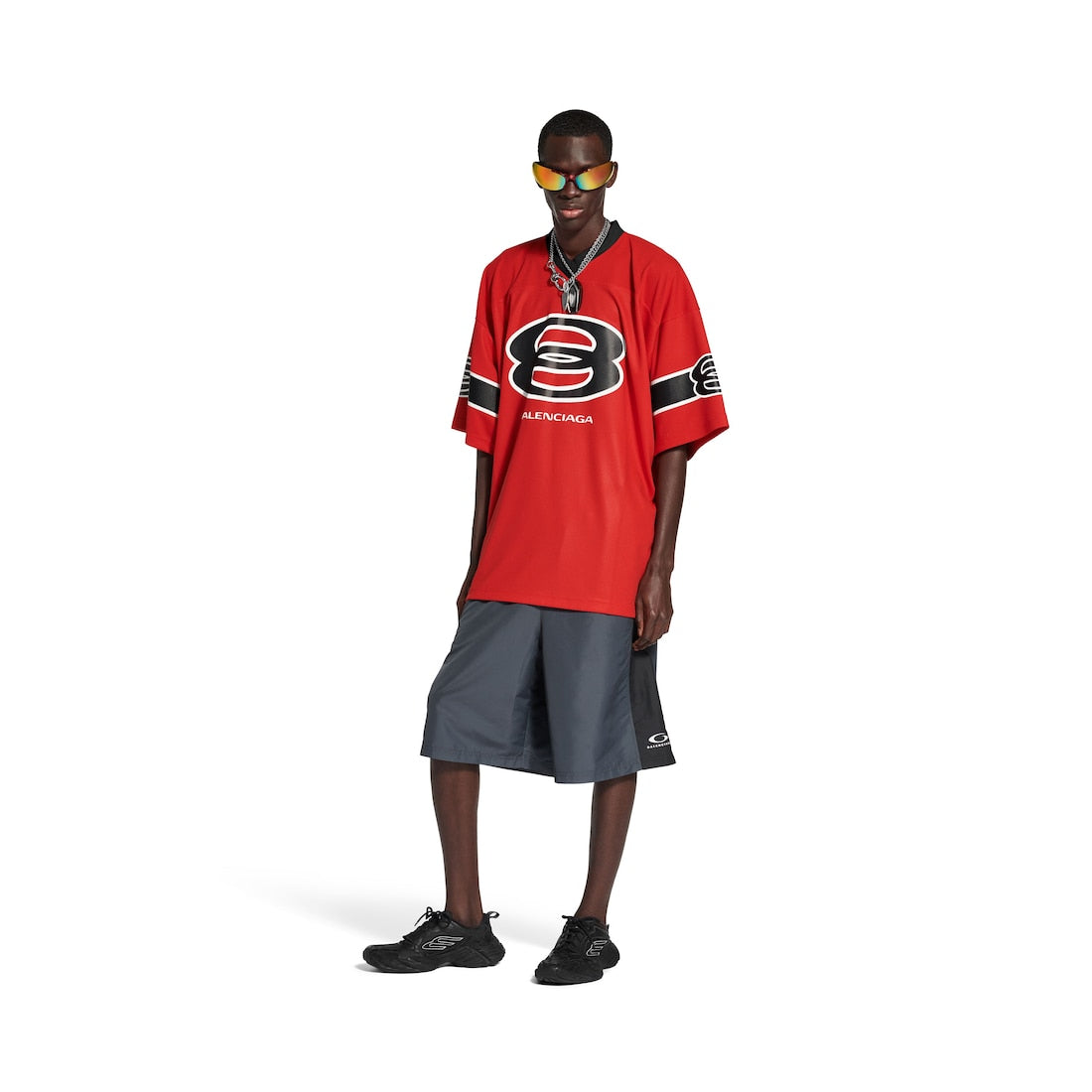 Men's American Football Top in Red