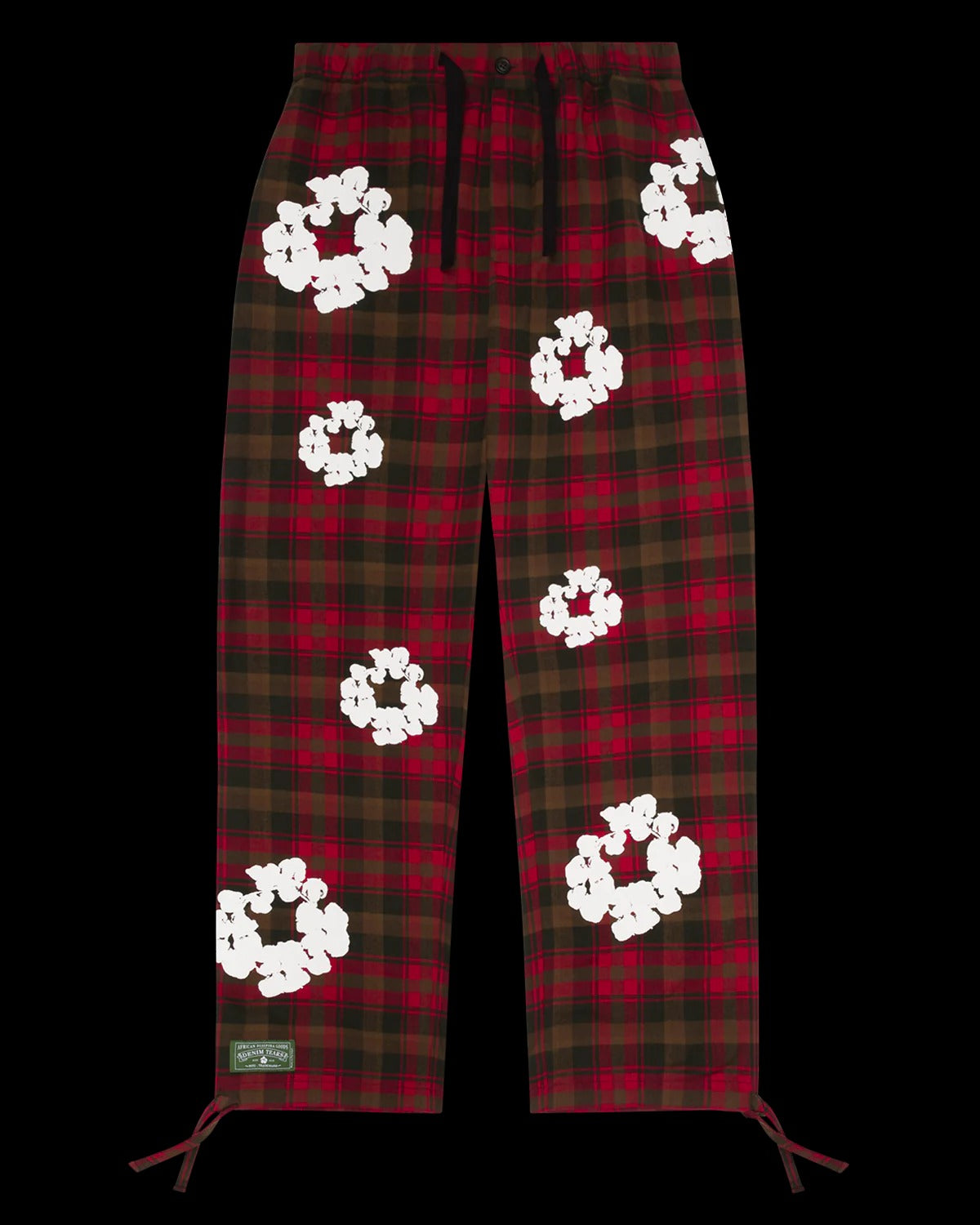 Cotton Wreath Pajama Pants