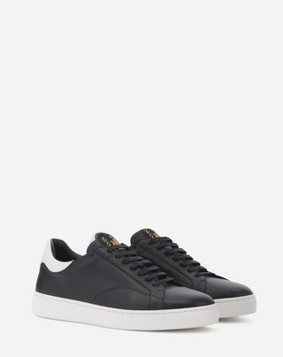 DDB0 LEATHER SNEAKERS - BLACK/WHITE