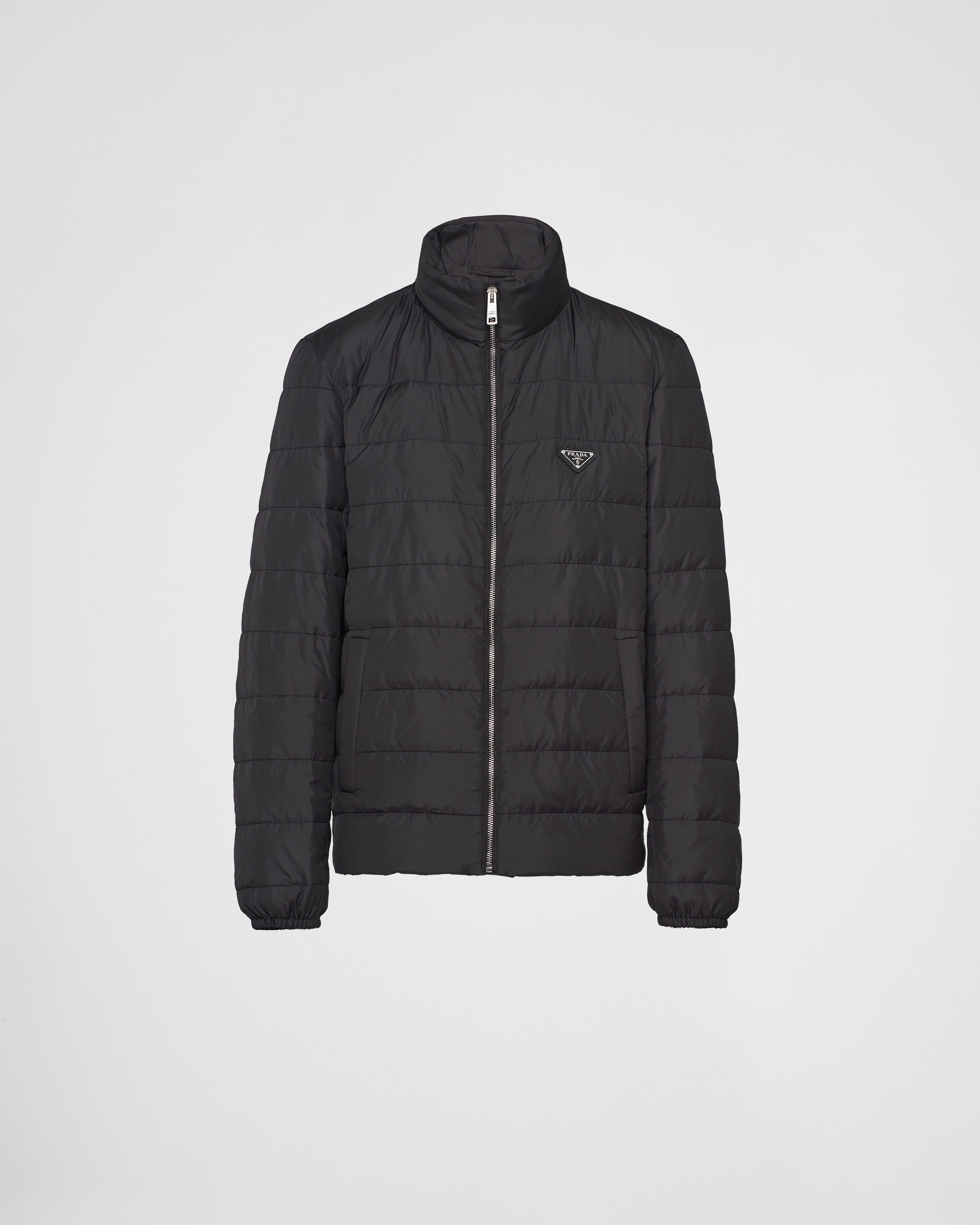 Medium weight polyester down jacket Black