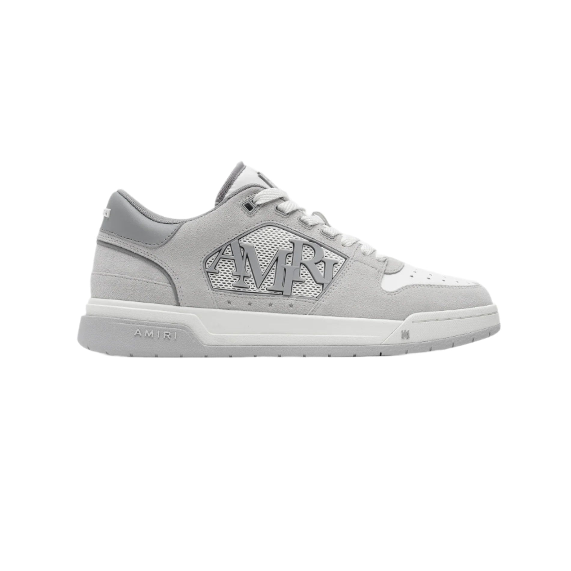 Amiri Classic Low 'Logo - Grey'