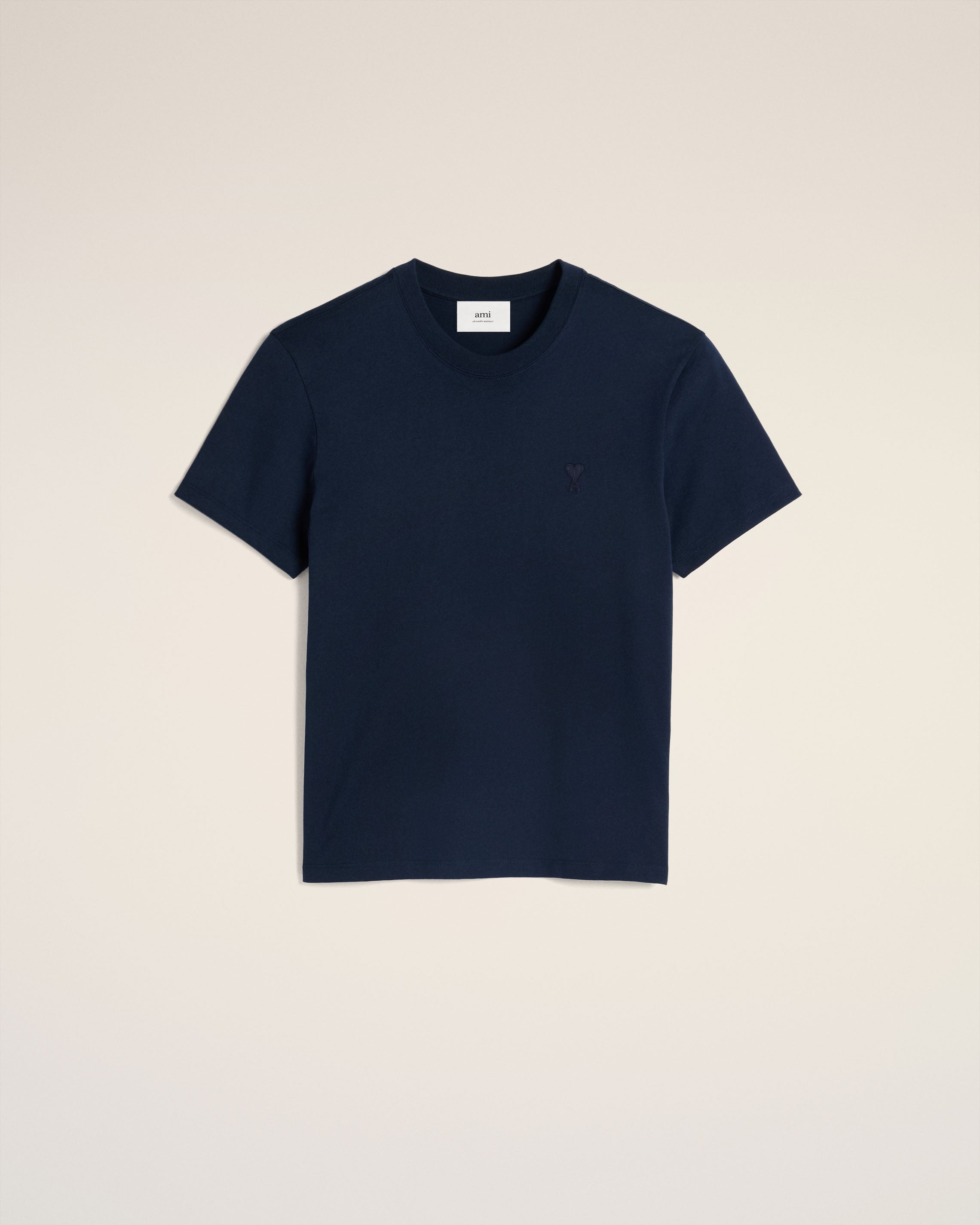 NAVY COTTON AMI DE COEUR T-SHIRT NIGHT BLUE