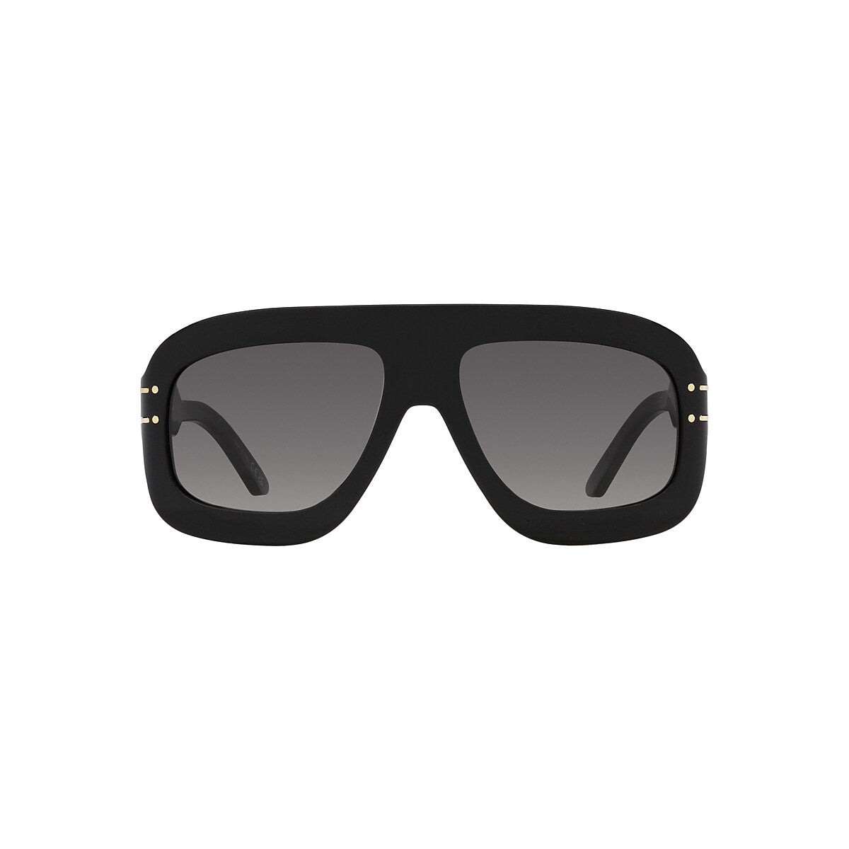 DIOR DiorSignaturem1U Black - Women Luxury Sunglasses, Smoke Lens