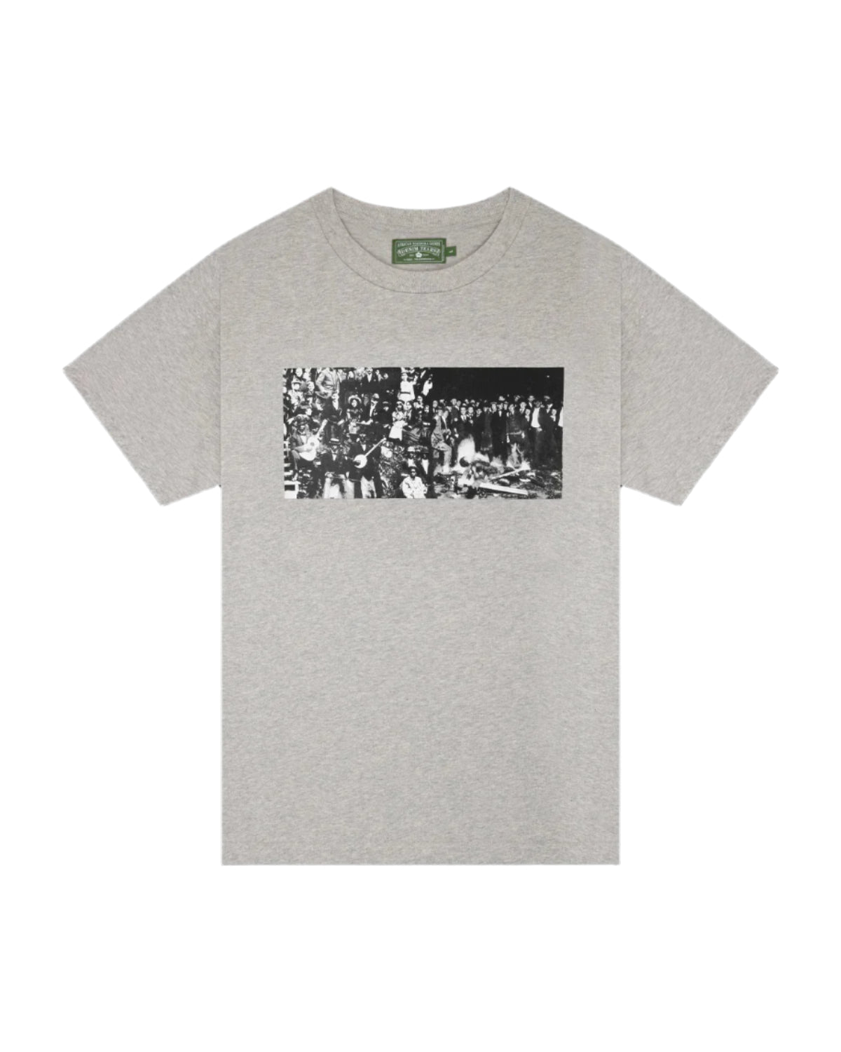 Black Entertainment Tee Heather Grey Heather Grey