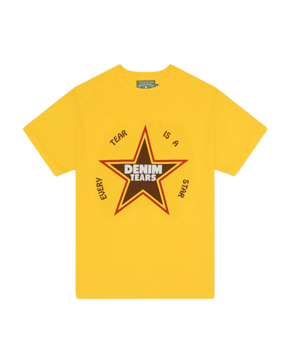 Every Tear Is A Star Tee Yellow Yellow