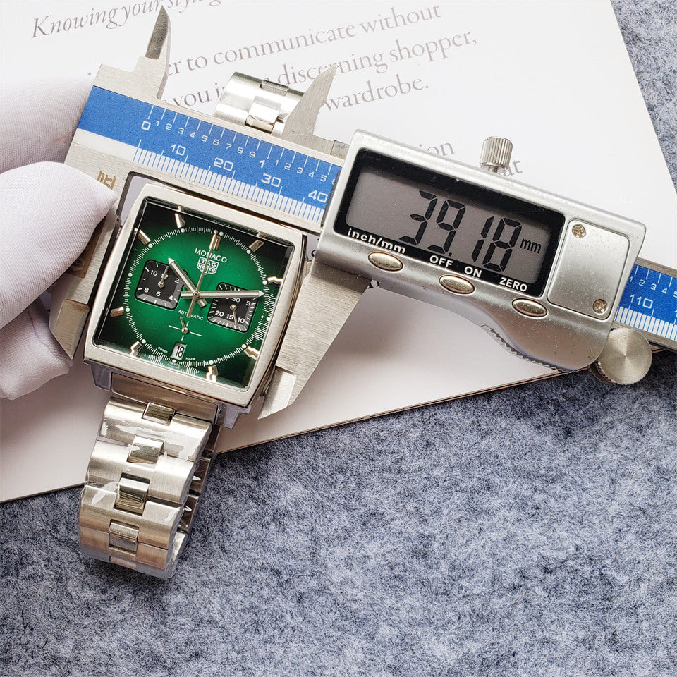 Tag Heuer Monaco 40mm Green Dial