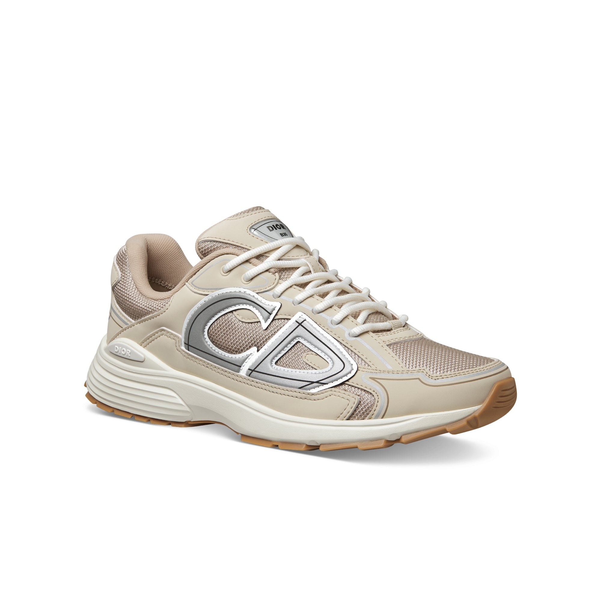 B30 Sneaker - Cream Mesh and Technical Fabric