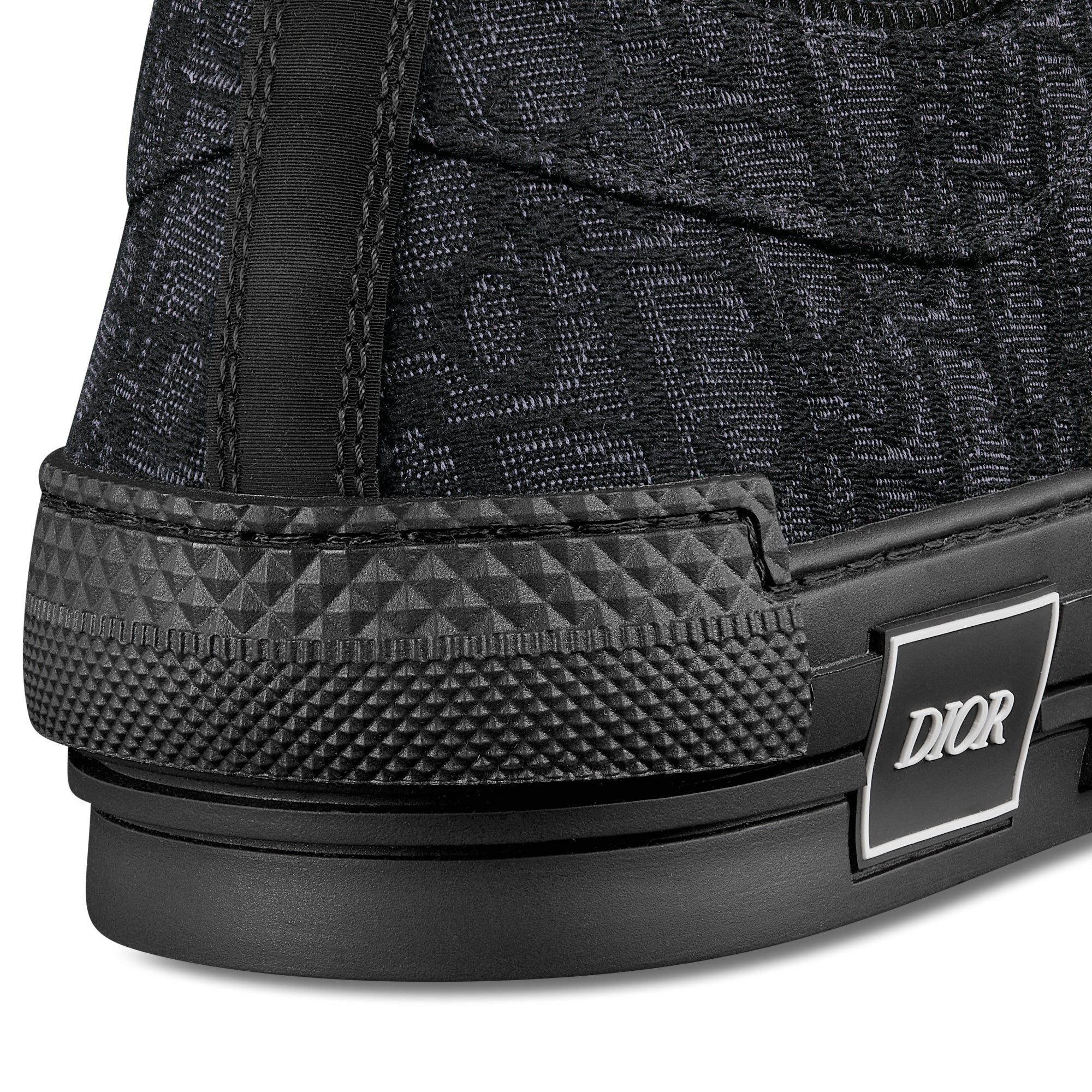 B23 Low-Top Sneaker - Black Dior Oblique Jacquard