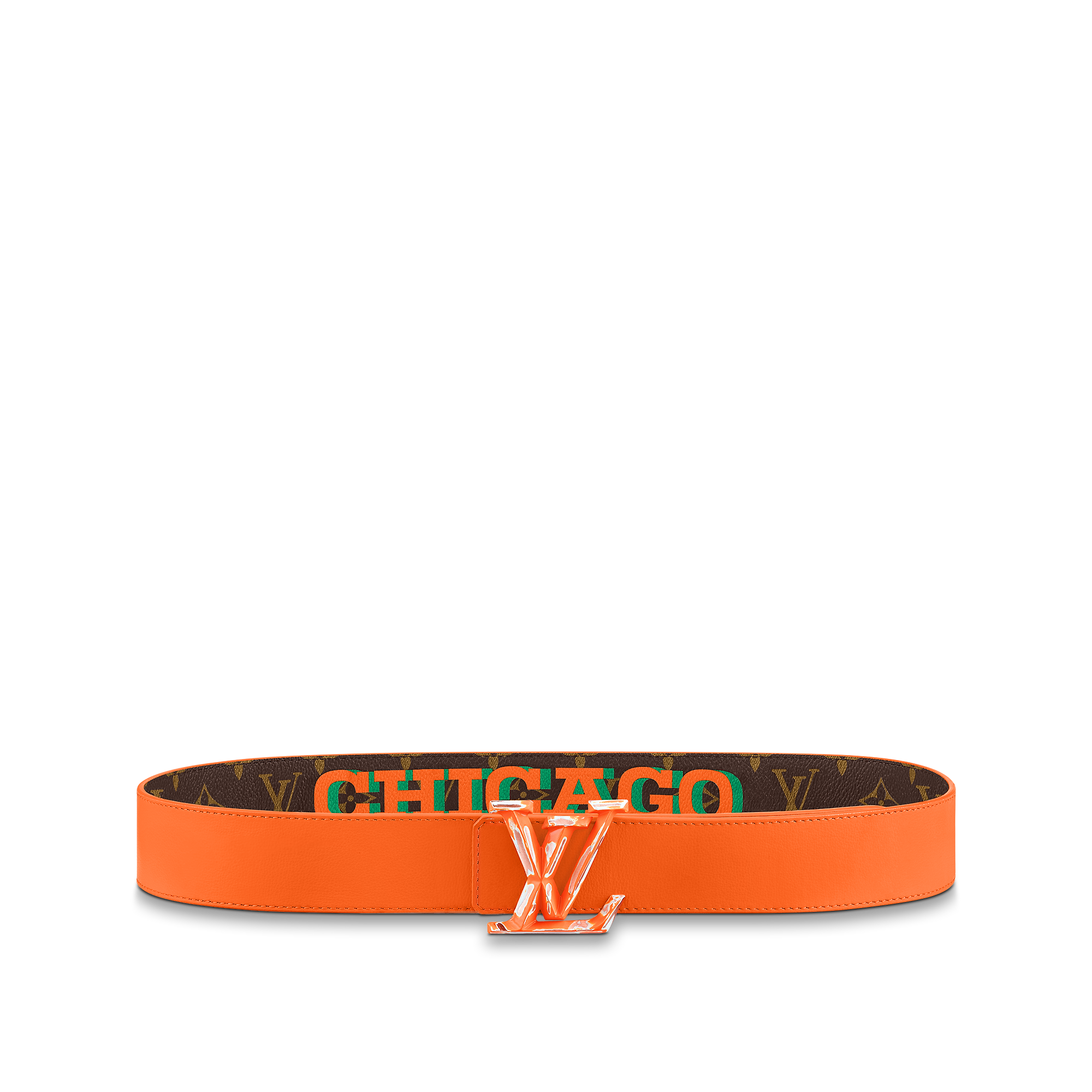 Lv Pyramide Cities Exclusive 40mm Reversible Belt Monogram Canvas