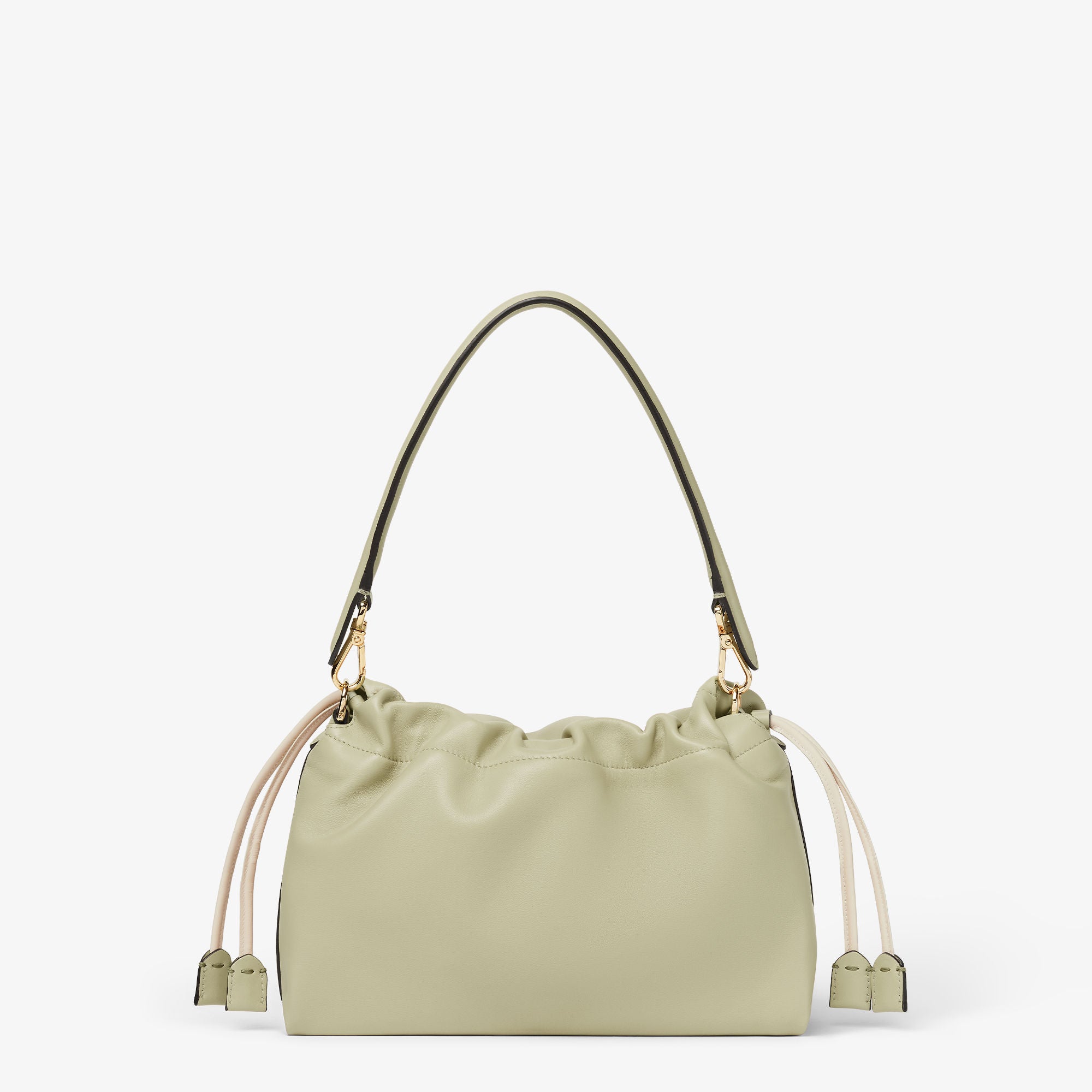 Mamma Baguette Medium Sage green nappa leather bag