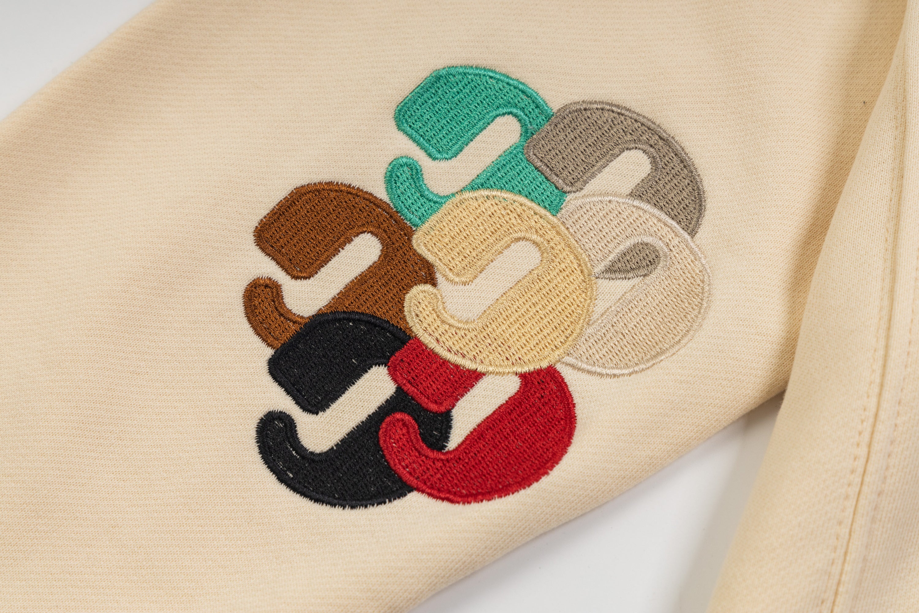 Gallery Dept. Graffiti Hoodie Beige