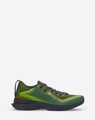 L-I MESH SNEAKERS - DARK GREEN/GREEN