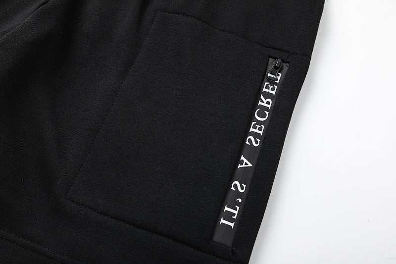 Trapstar Black/Pink 'It's a Secret' Tracksuit With Shorts