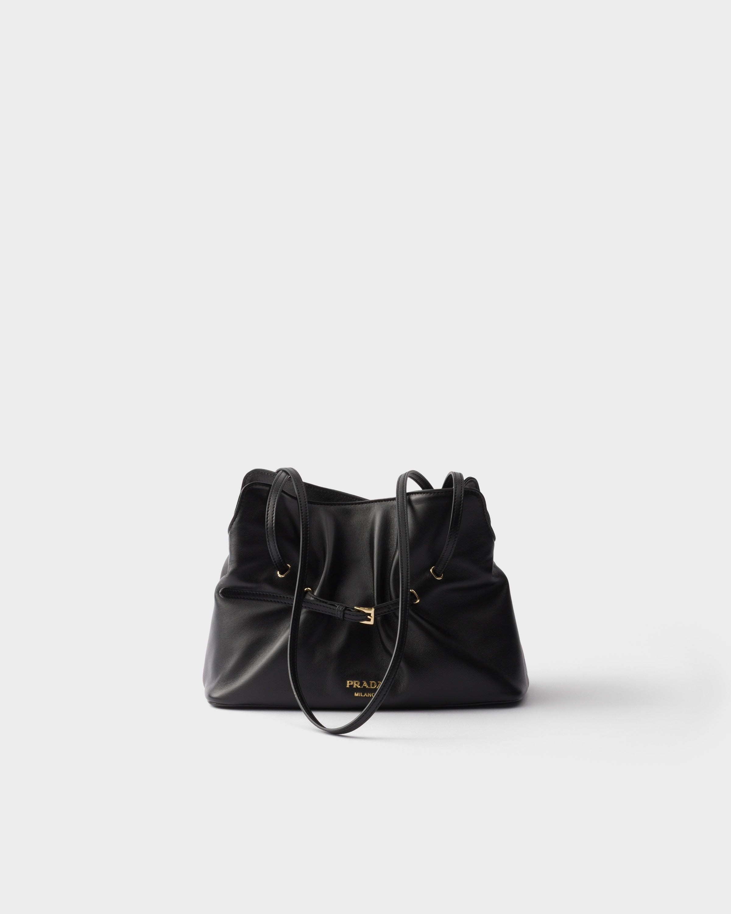 Small Prada Dada nappa leather bag Black