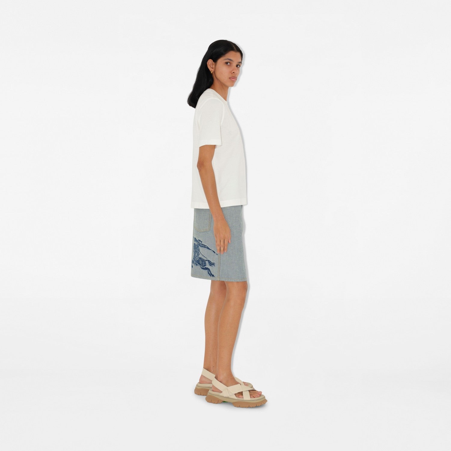 EKD Cotton T-shirt - Chalk