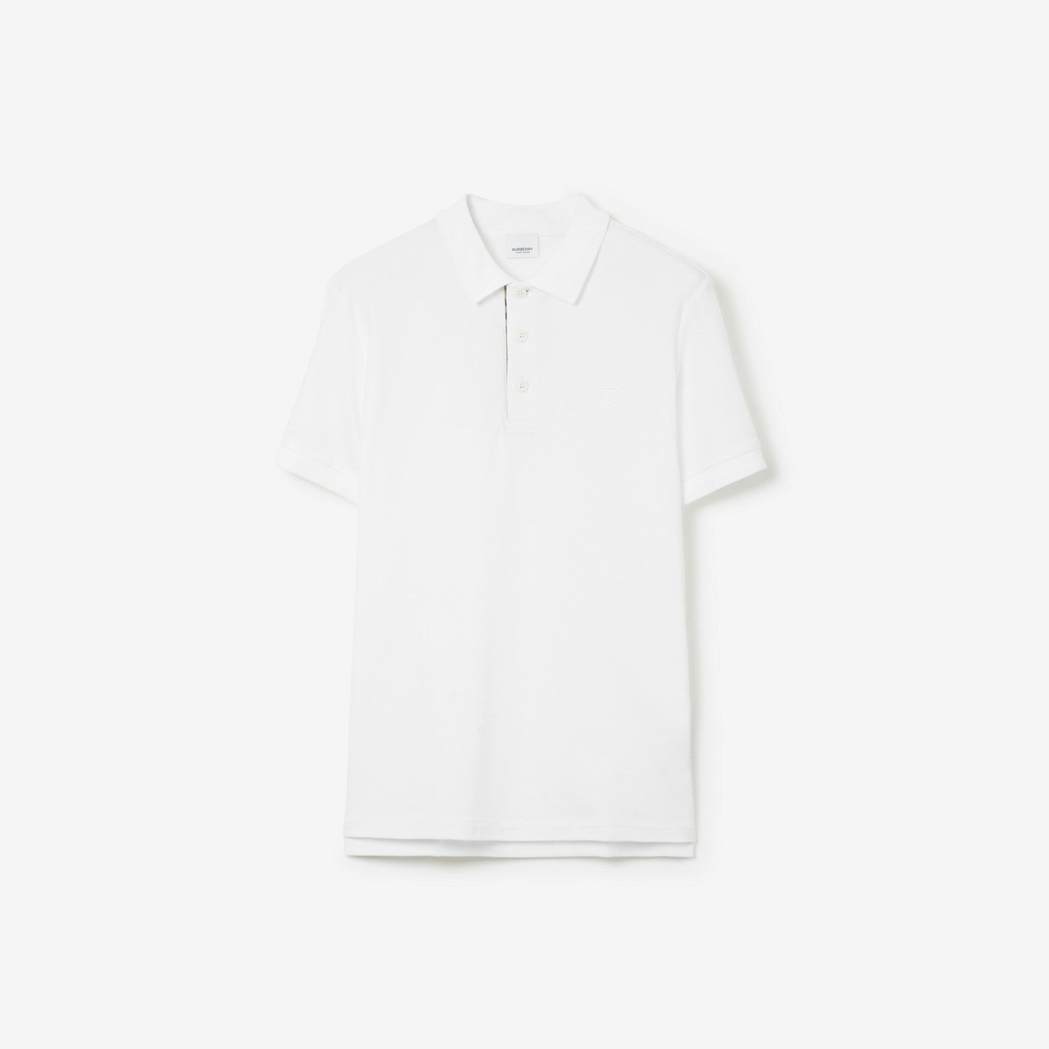 Cotton Polo Shirt - White