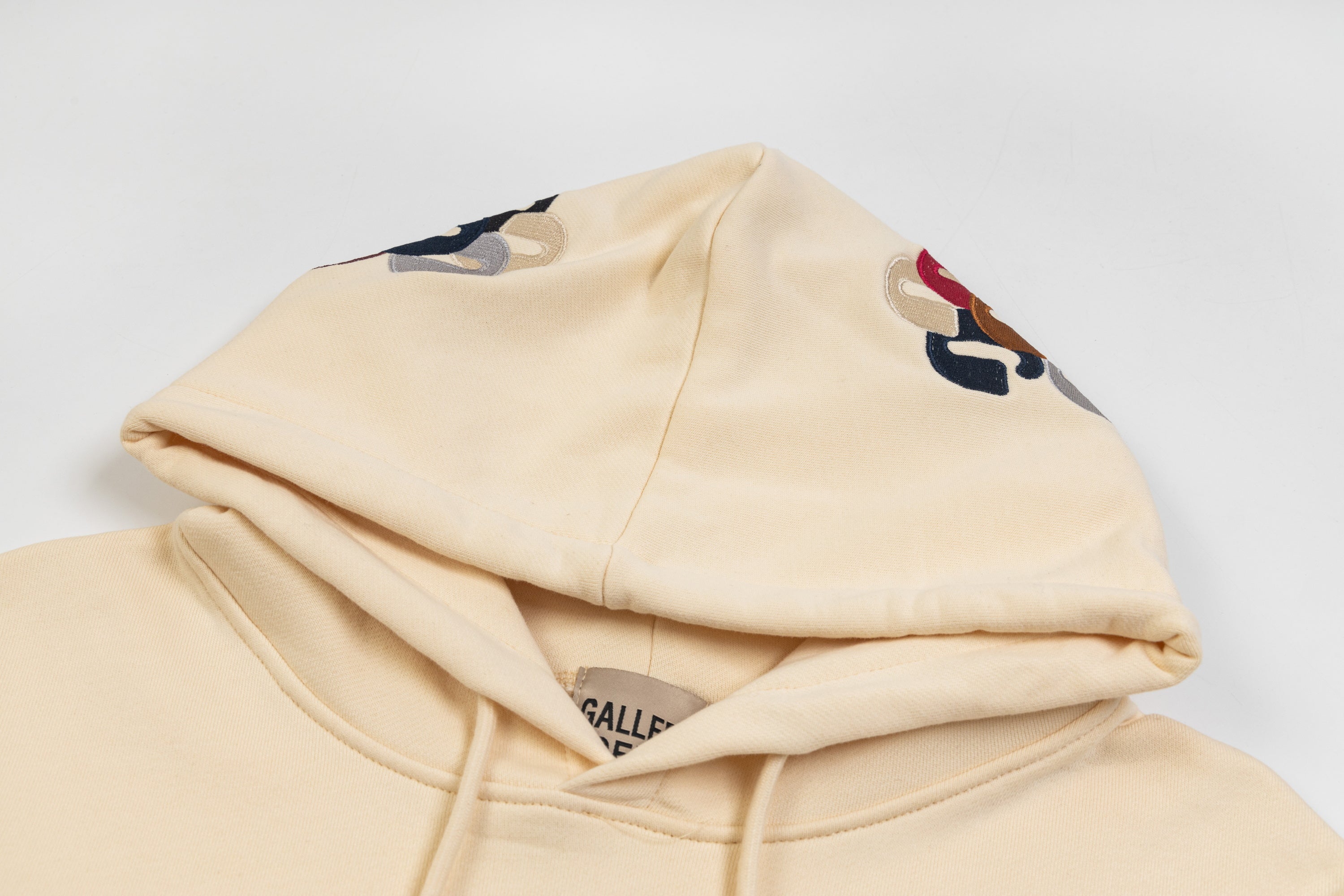 Gallery Dept. Graffiti Hoodie Beige