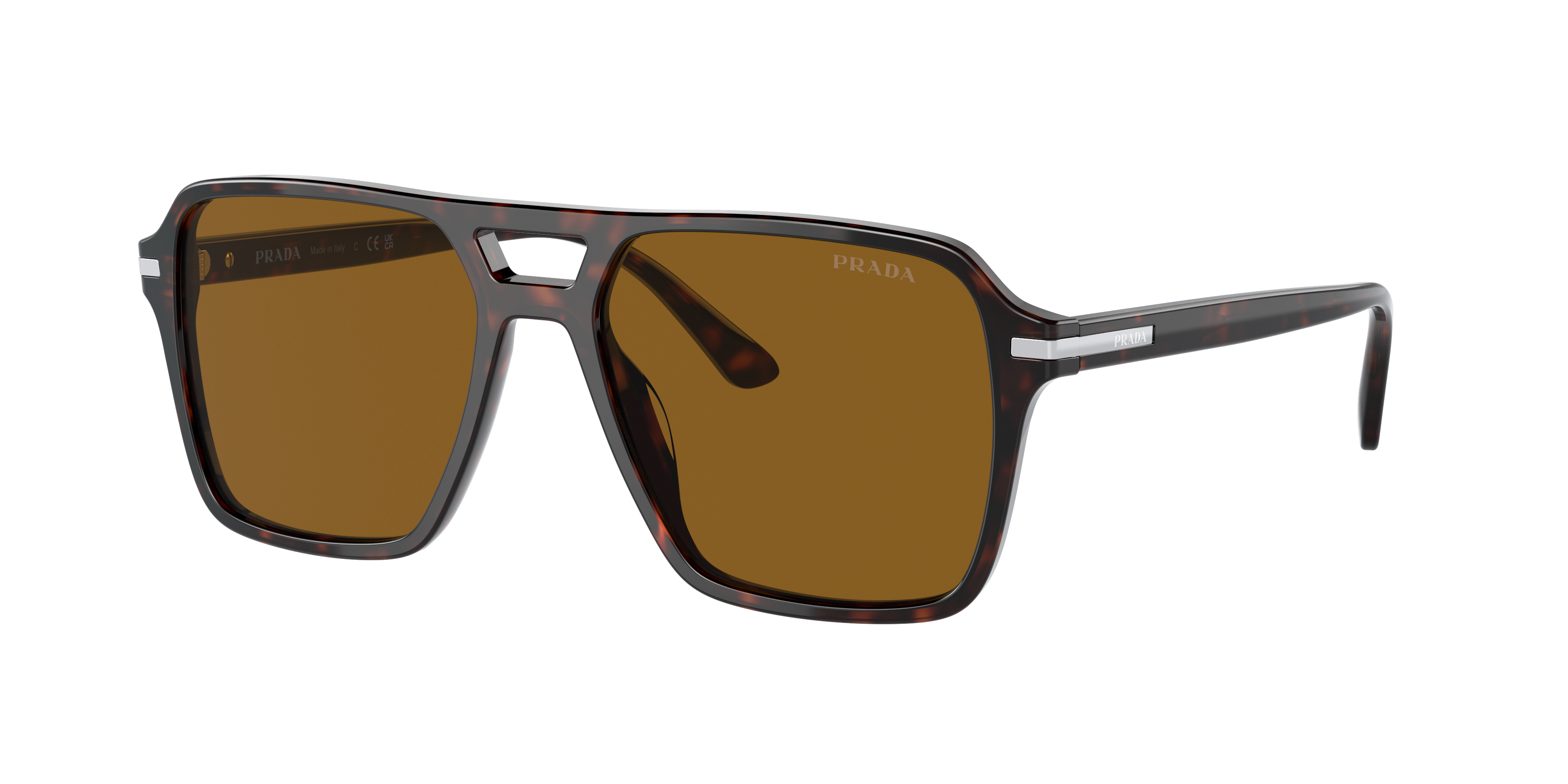 PRADA PR 20YS Havana - Men Luxury Sunglasses, Brown Lens
