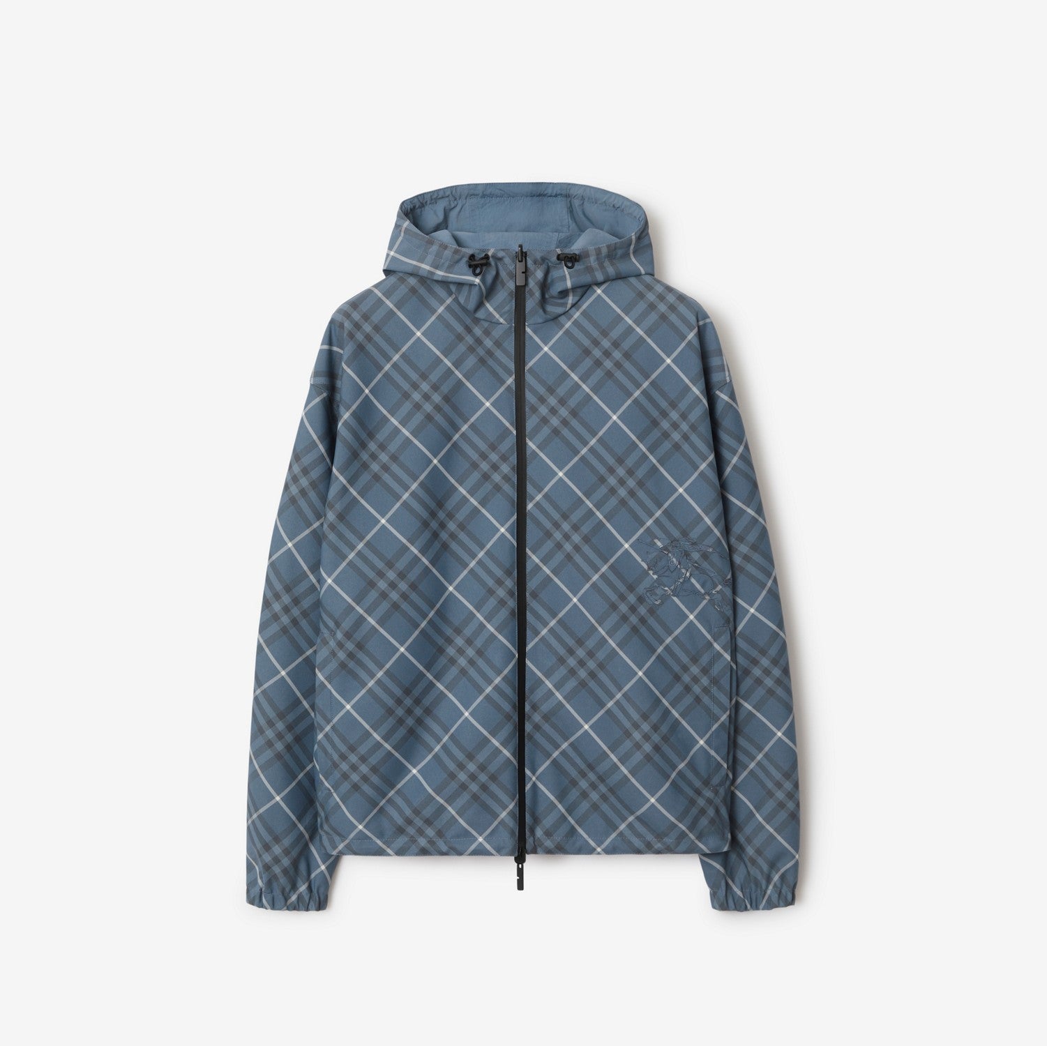 Reversible Check Jacket - Pewter