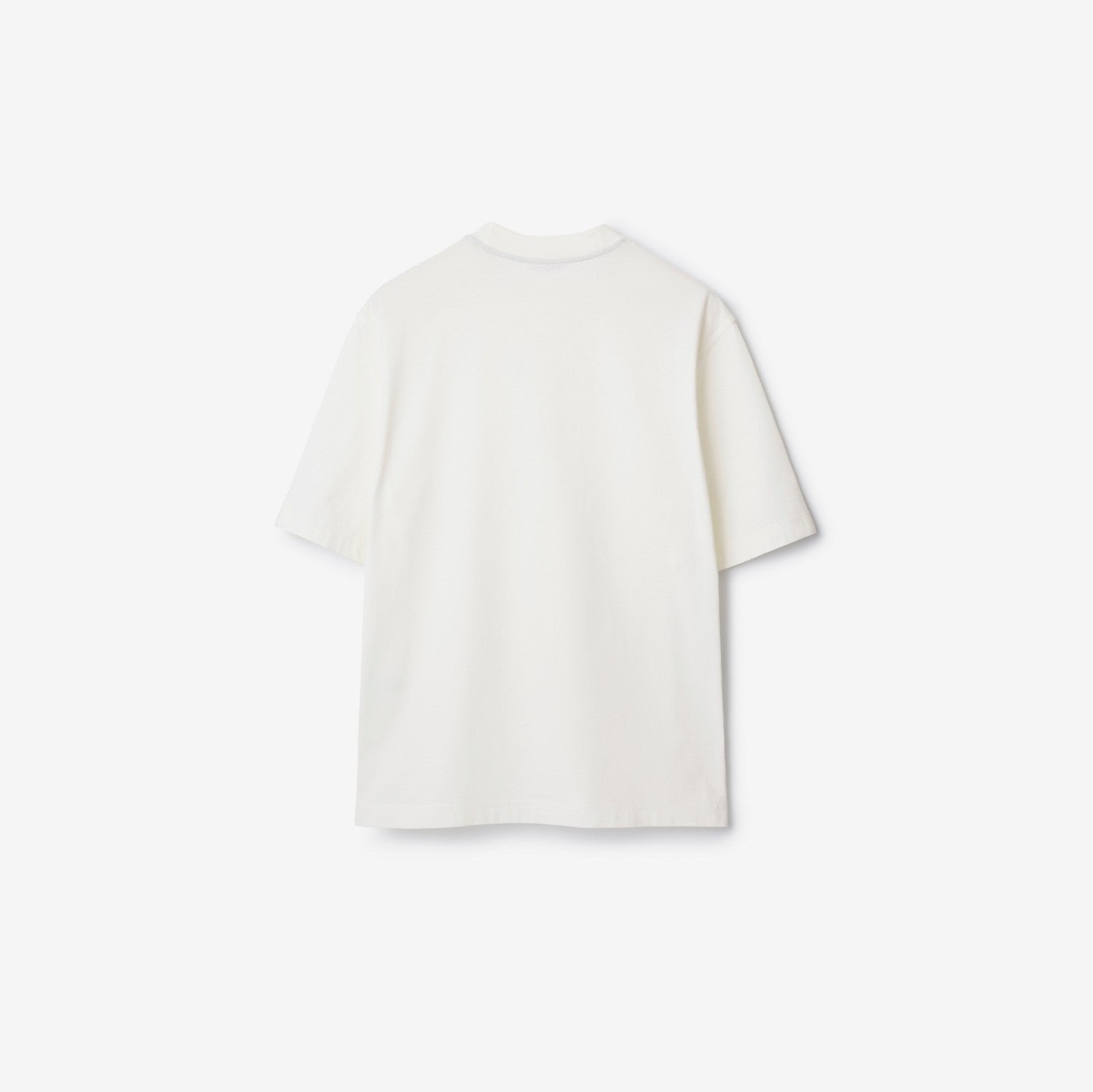 Cotton T-shirt - Salt