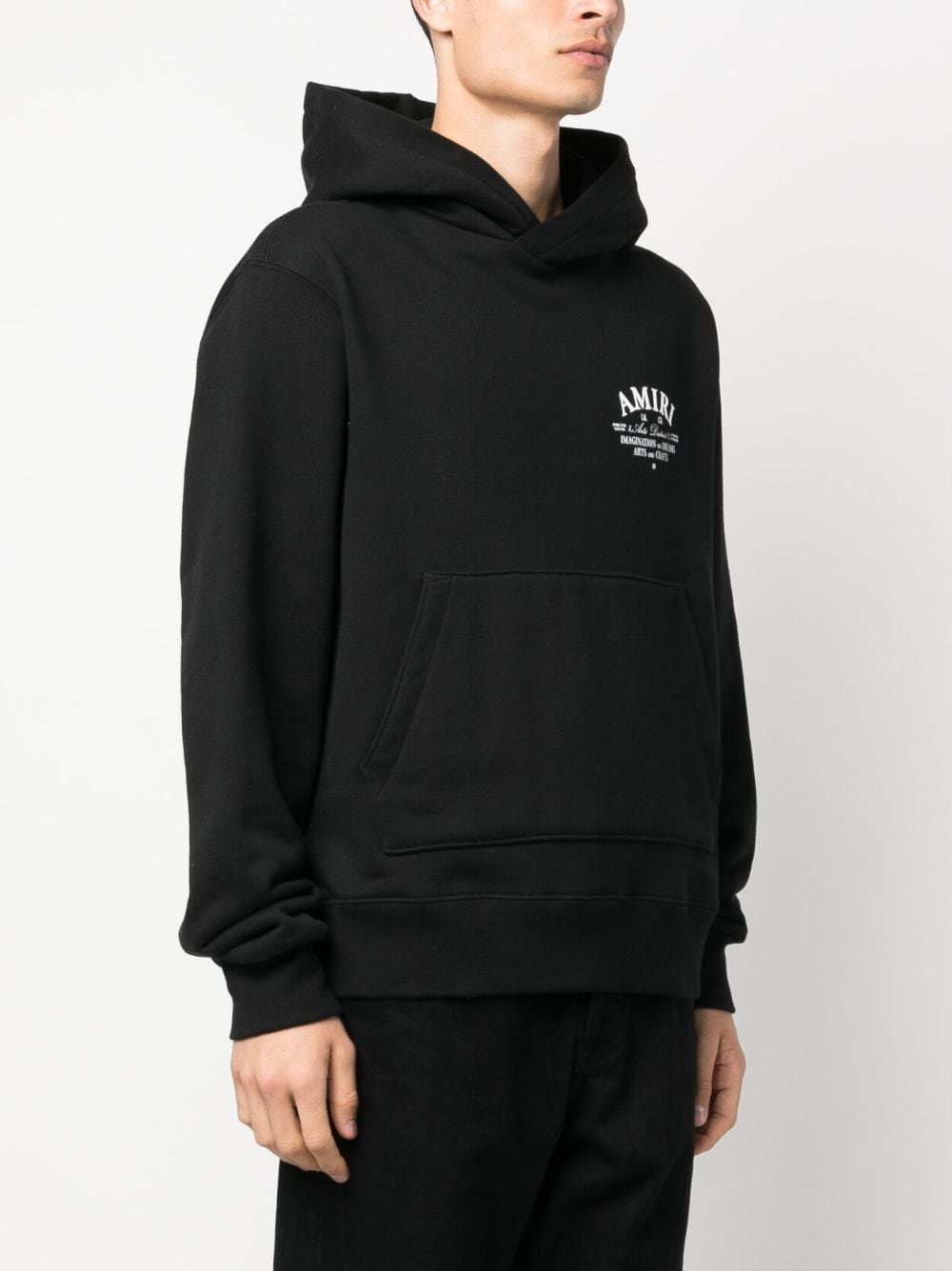 Logo-print cotton hoodie