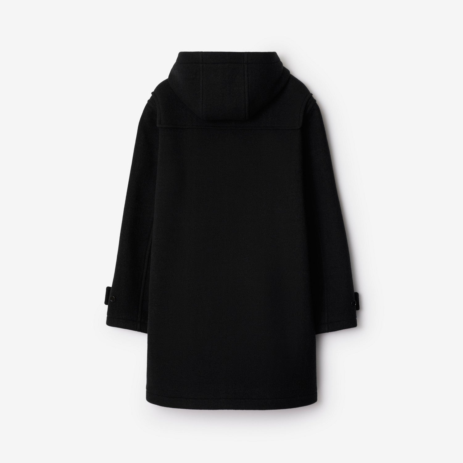 Wool Duffle Coat - Black/snug