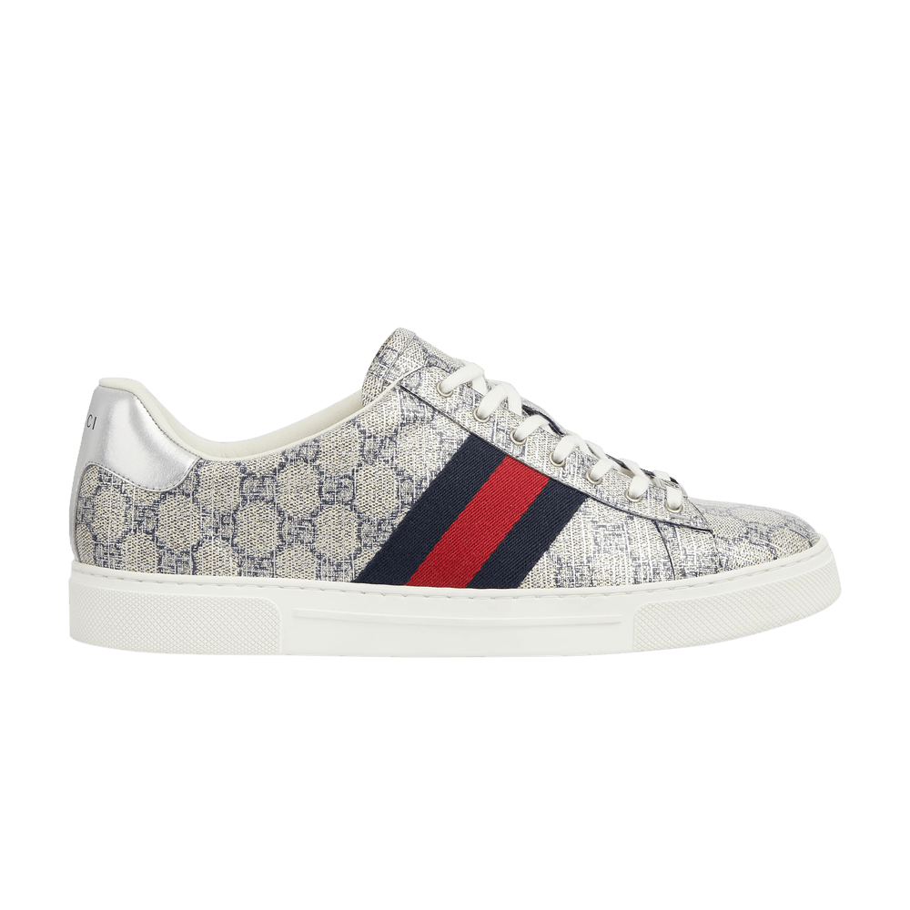 Gucci Ace 'GG Supreme Canvas - Beige Blue'