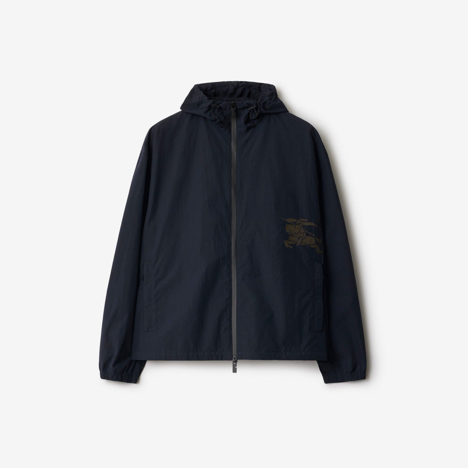 Nylon Cotton Jacket - Indigo