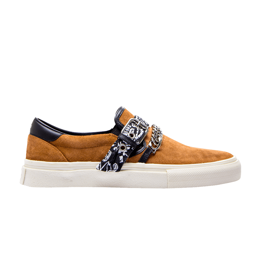 Amiri Bandana Buckle Slip-On 'Brown'