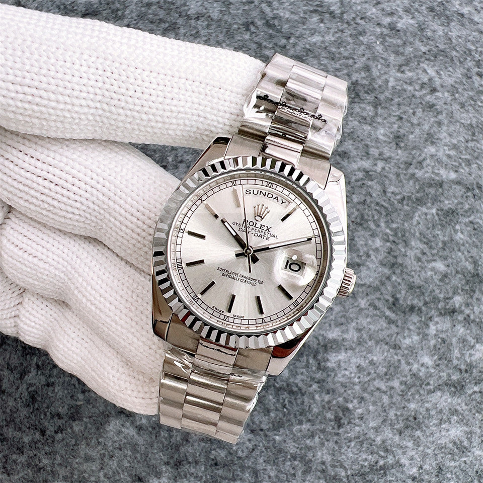 Rolex Day-Date 36mm Silver