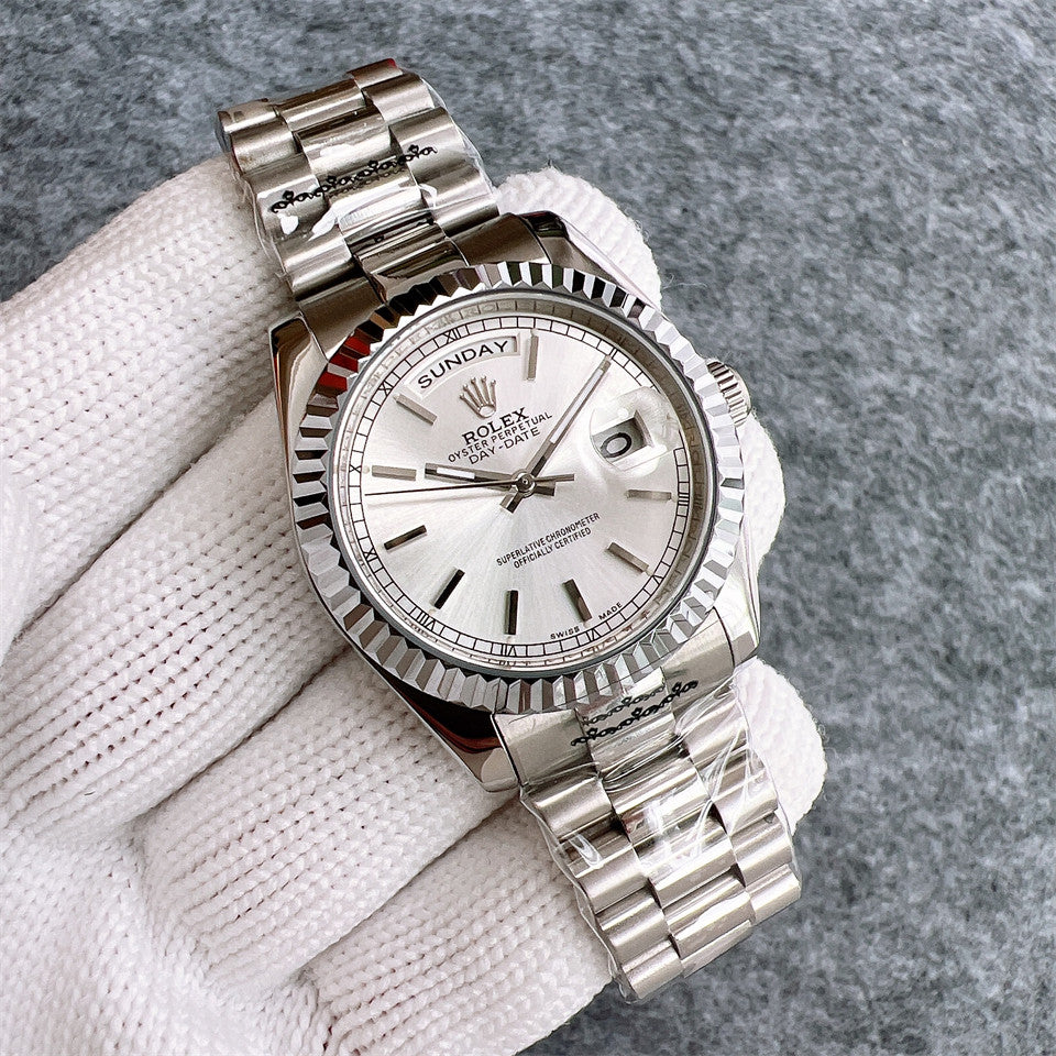 Rolex Day-Date 36mm Silver