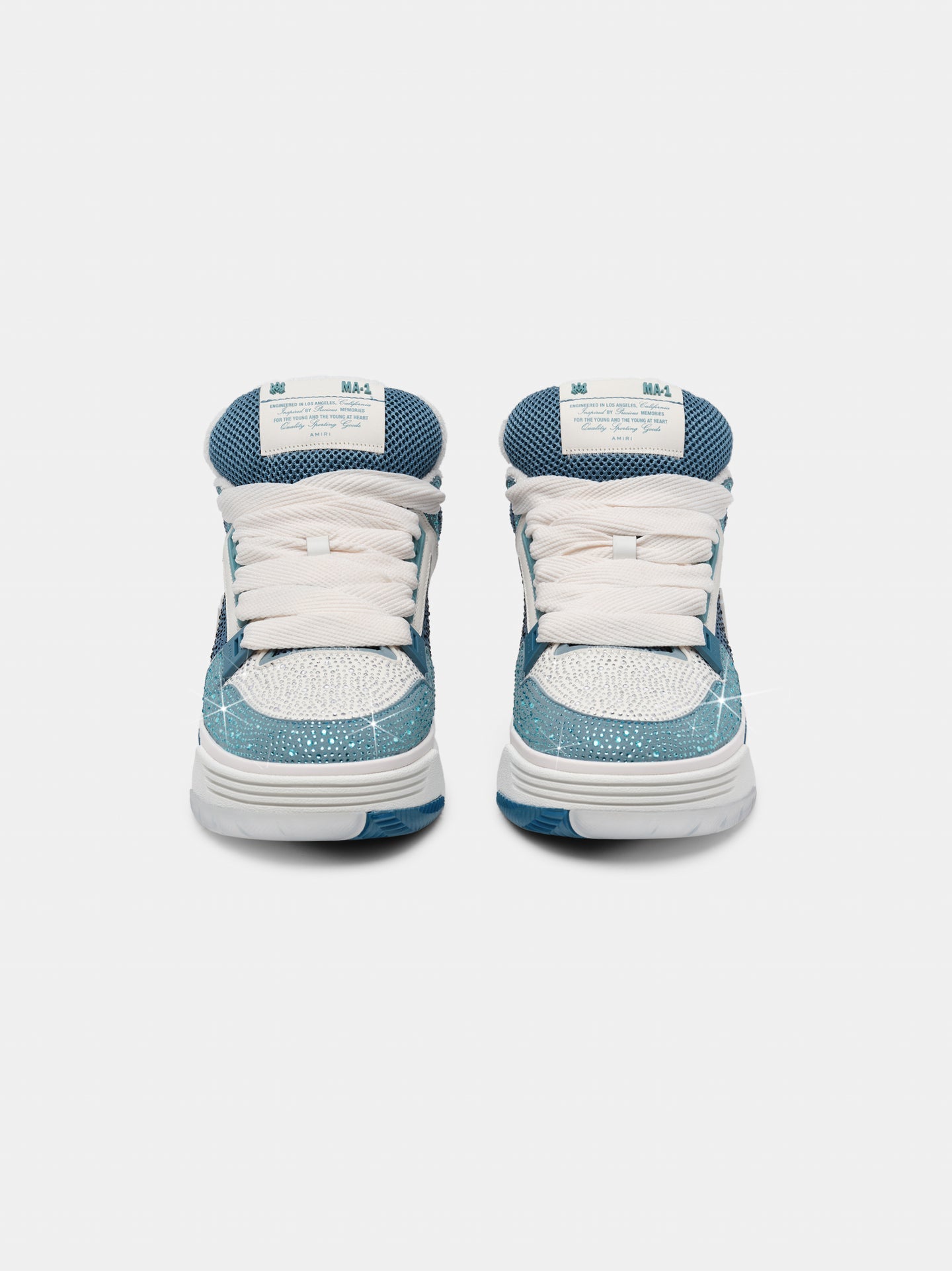 WOMEN'S CRYSTAL MA-1 - DUSTY BLUE