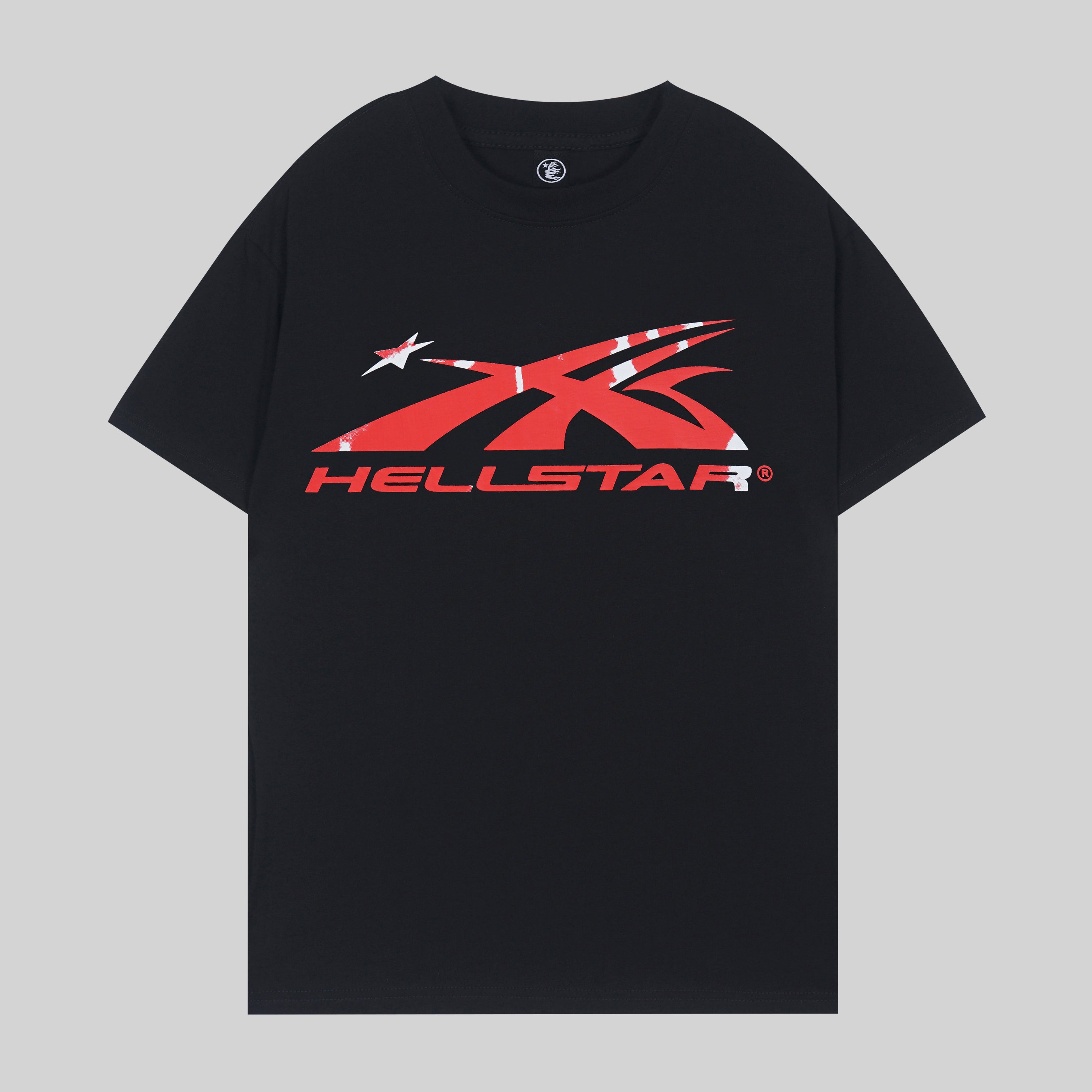 Hellstar Gel Sport Logo T-shirt Black/Red