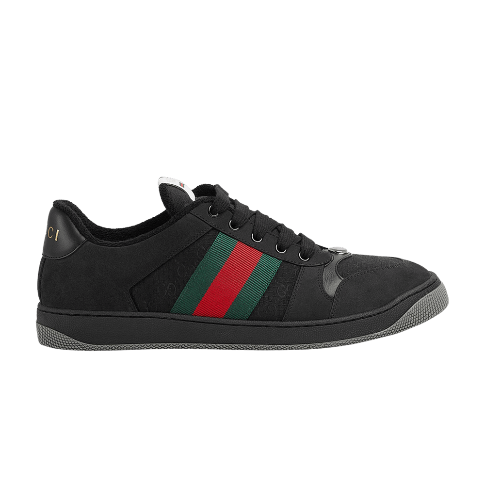 Gucci GG Screener 'GG Canvas - Black Green Red'