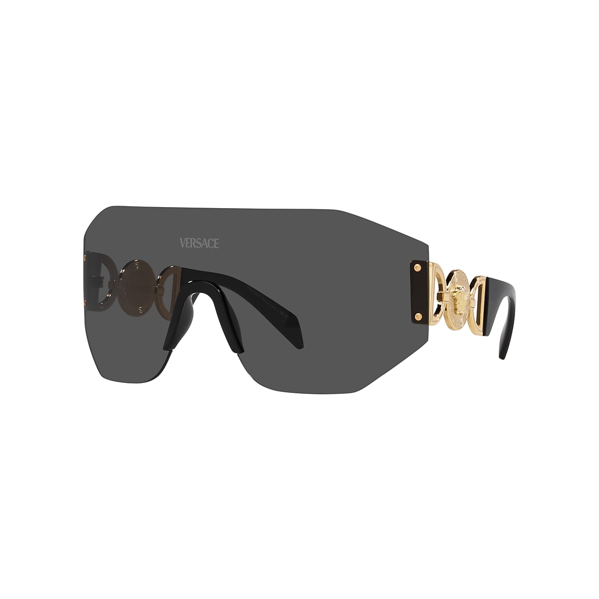 VERSACE VE2258 Dark Grey - Unisex Luxury Sunglasses, Dark Grey Lens