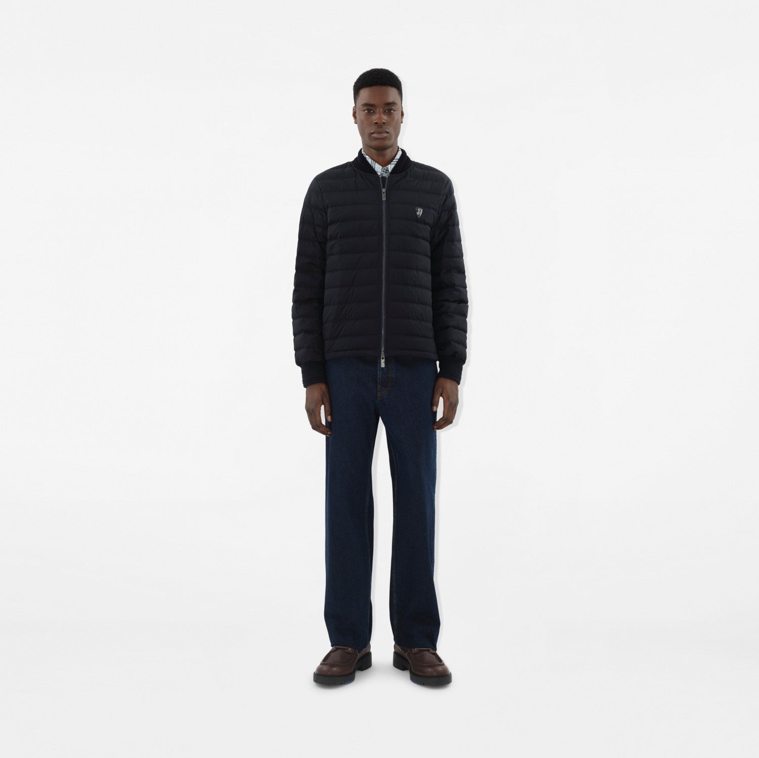 Puffer Jacket - Indigo