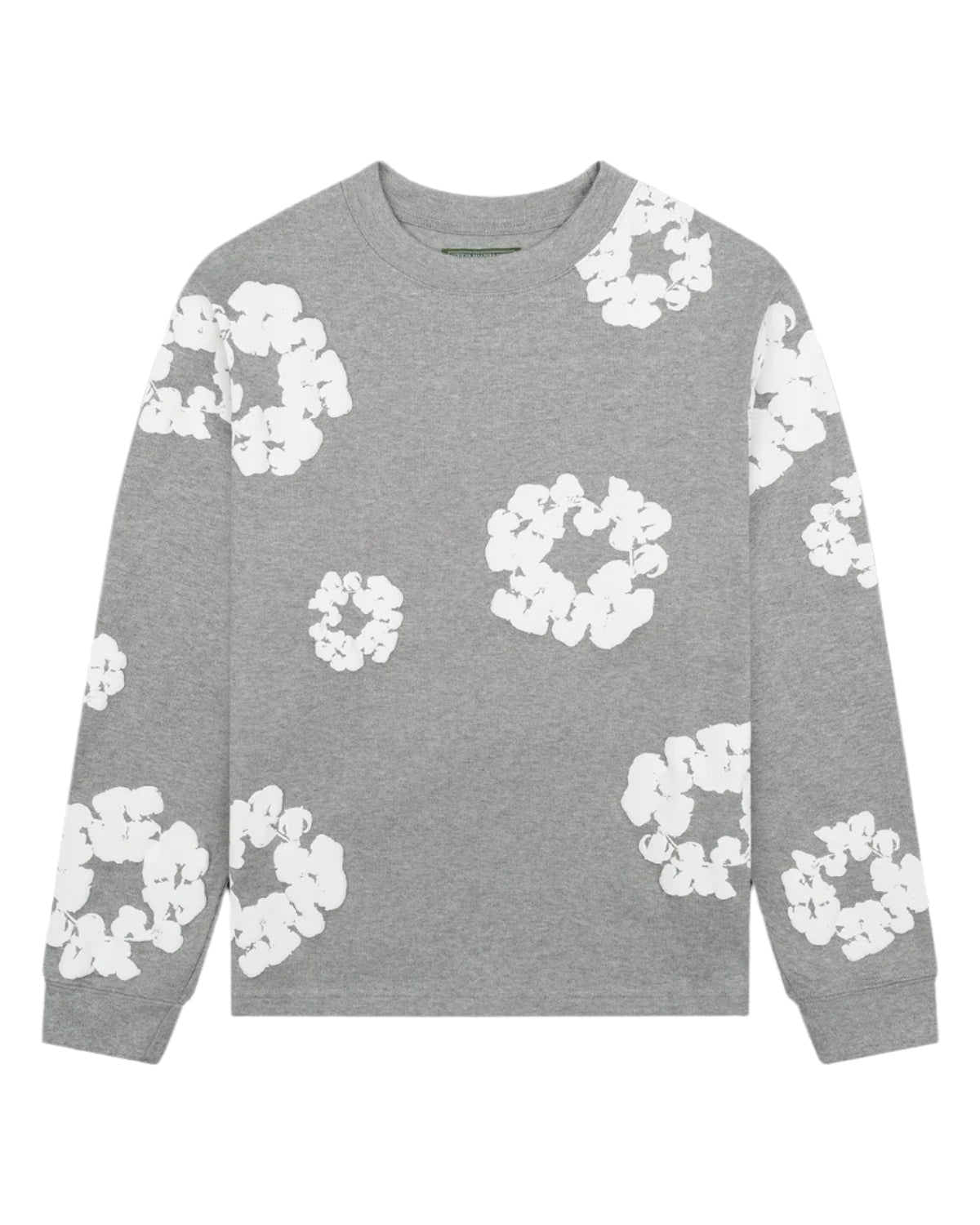 Cotton Wreath Long Sleeve Grey Grey