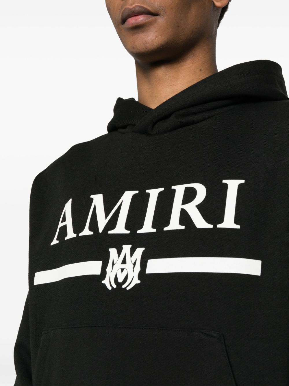 Logo-print cotton hoodie