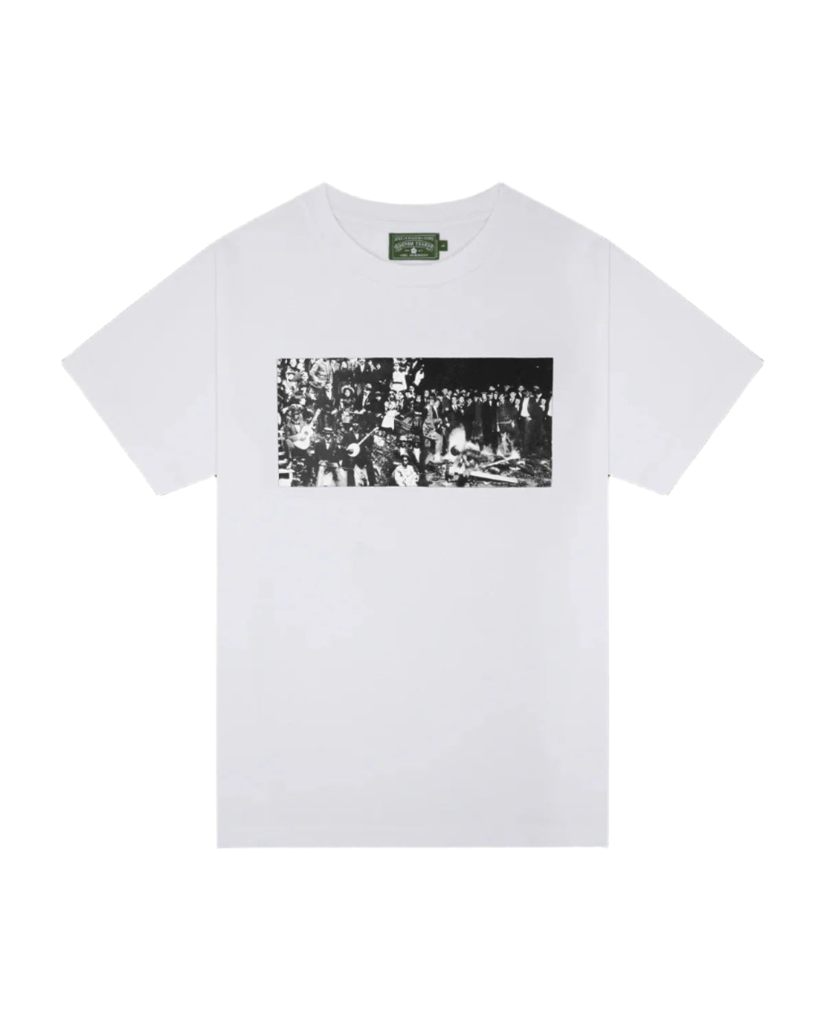 Black Entertainment Tee White White