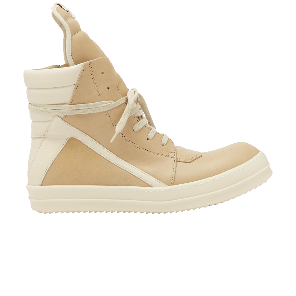 Rick Owens Hollywood Geobasket High 'Parchment Milk'