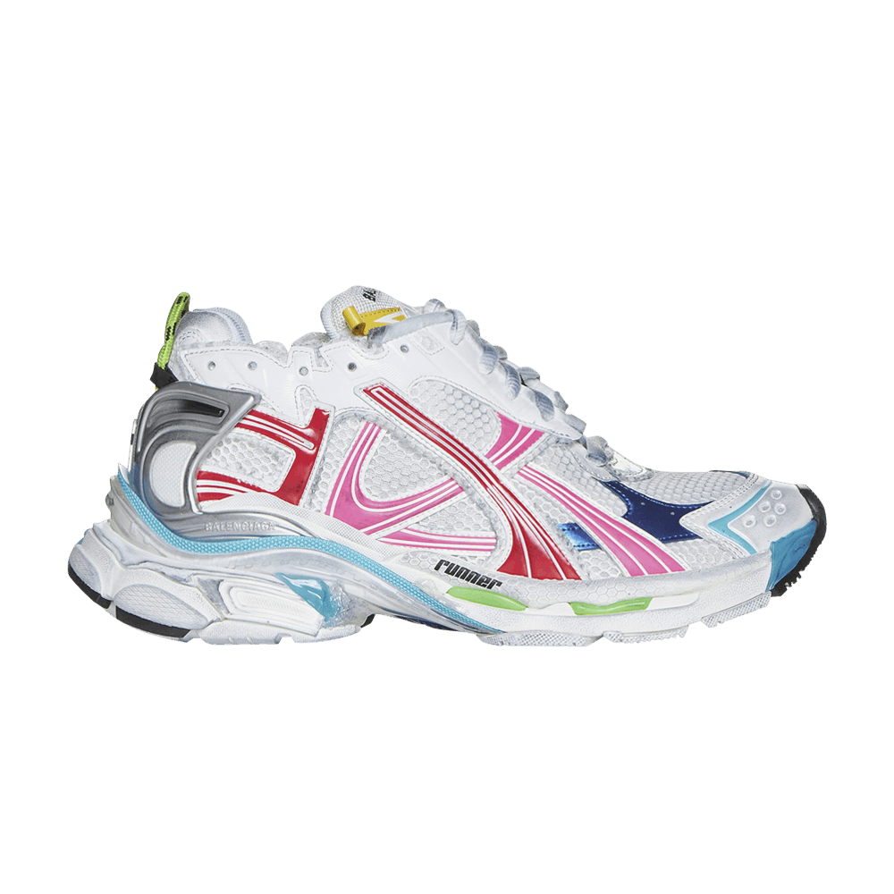 Balenciaga Runner Sneaker 'Worn-Out - White Multi-Color'