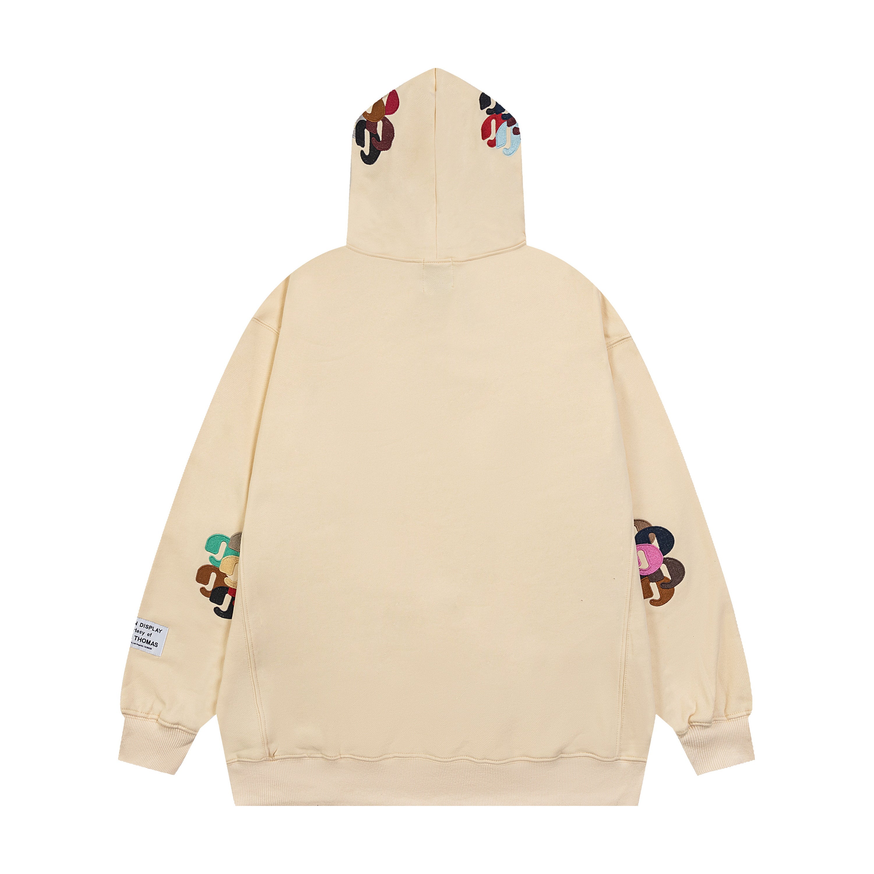 Gallery Dept. Graffiti Hoodie Beige