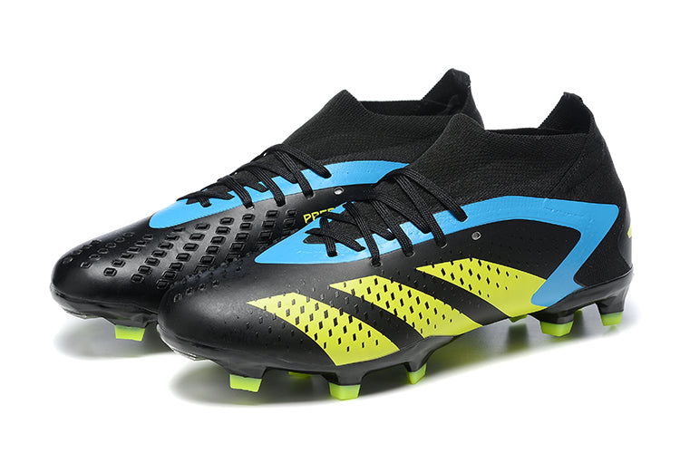 Adidas Predator Accuracy+ Black Yellow Blue