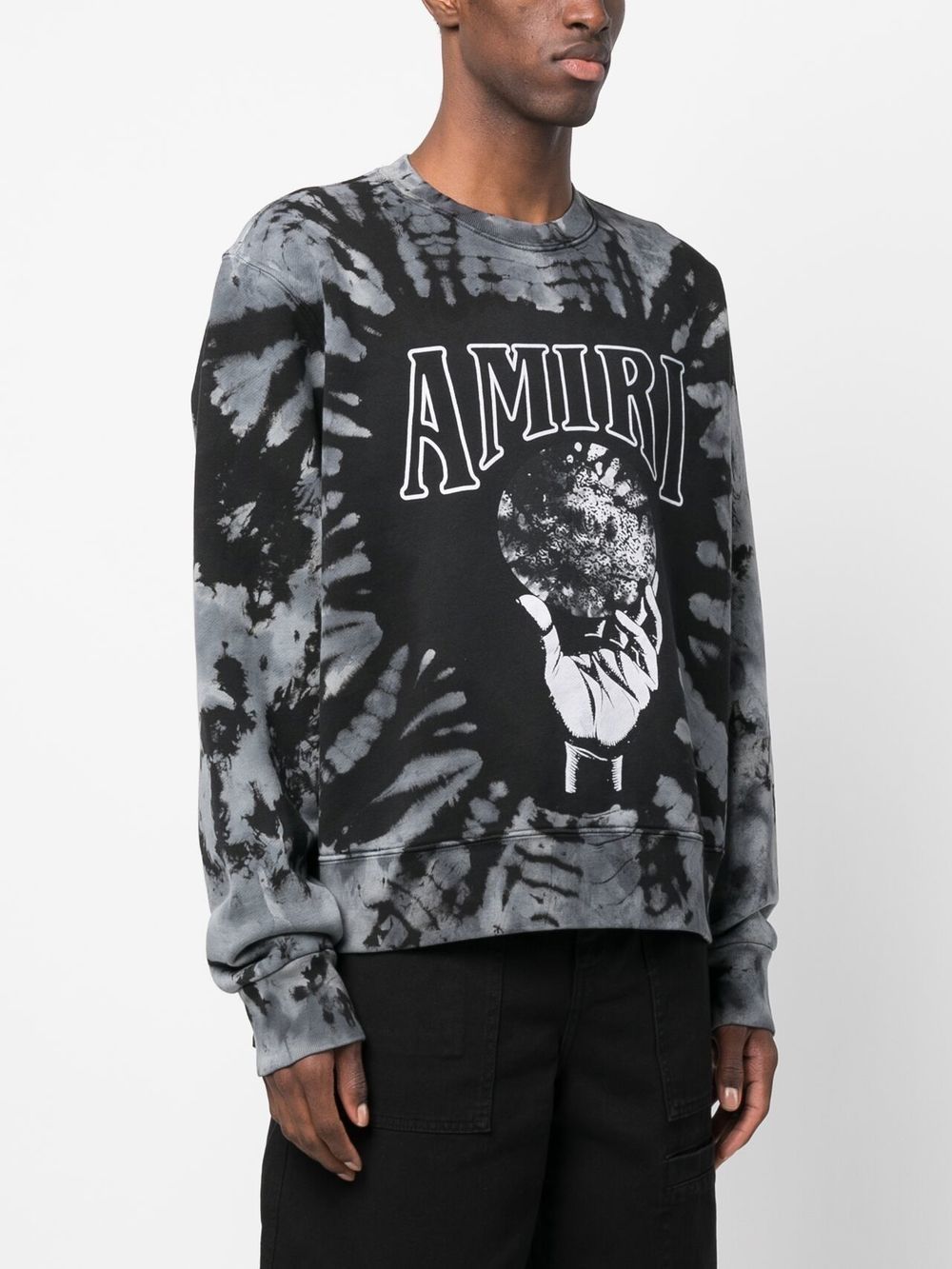 Tie-dye print sweatshirt