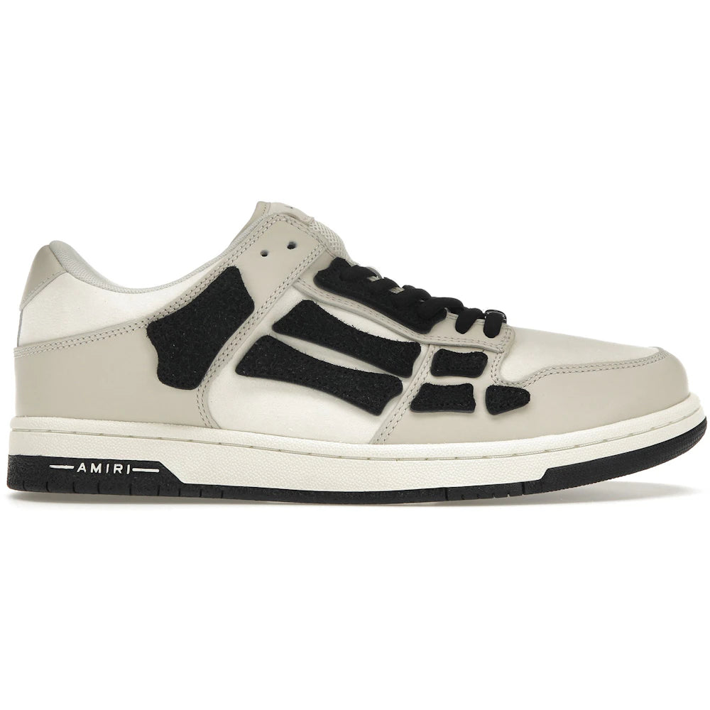 AMIRI Skel Top Low White Light Grey Black