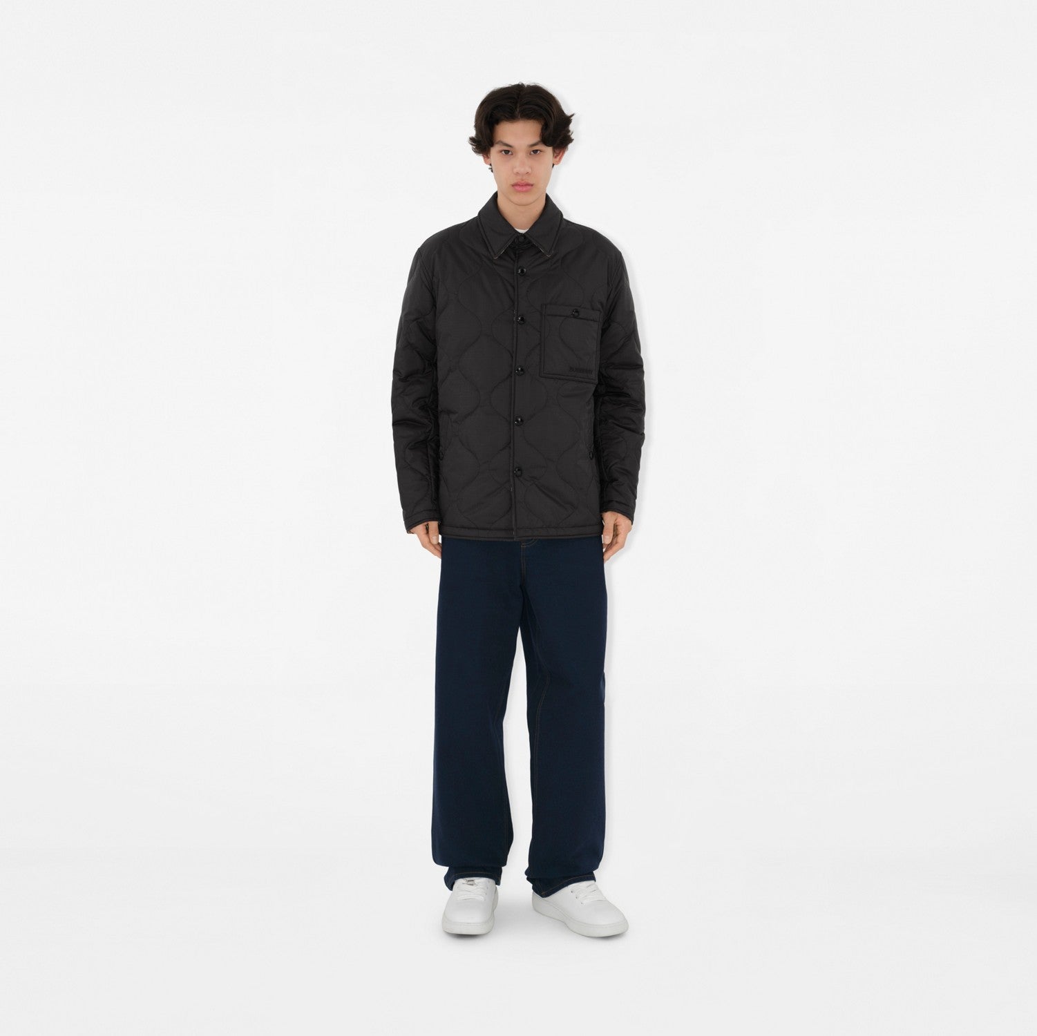 Reversible Thermoregulated Overshirt - Black